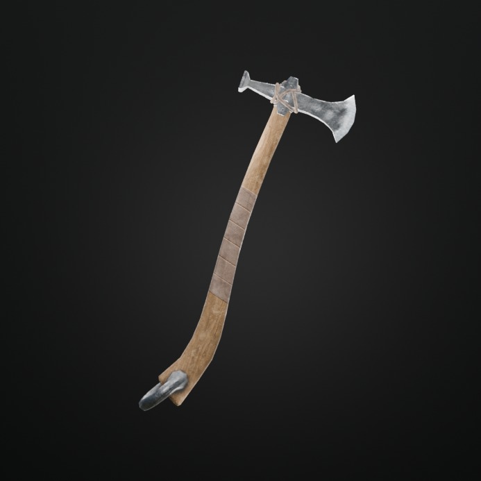 Melee Pack Game Ready Low-poly 3D model_12