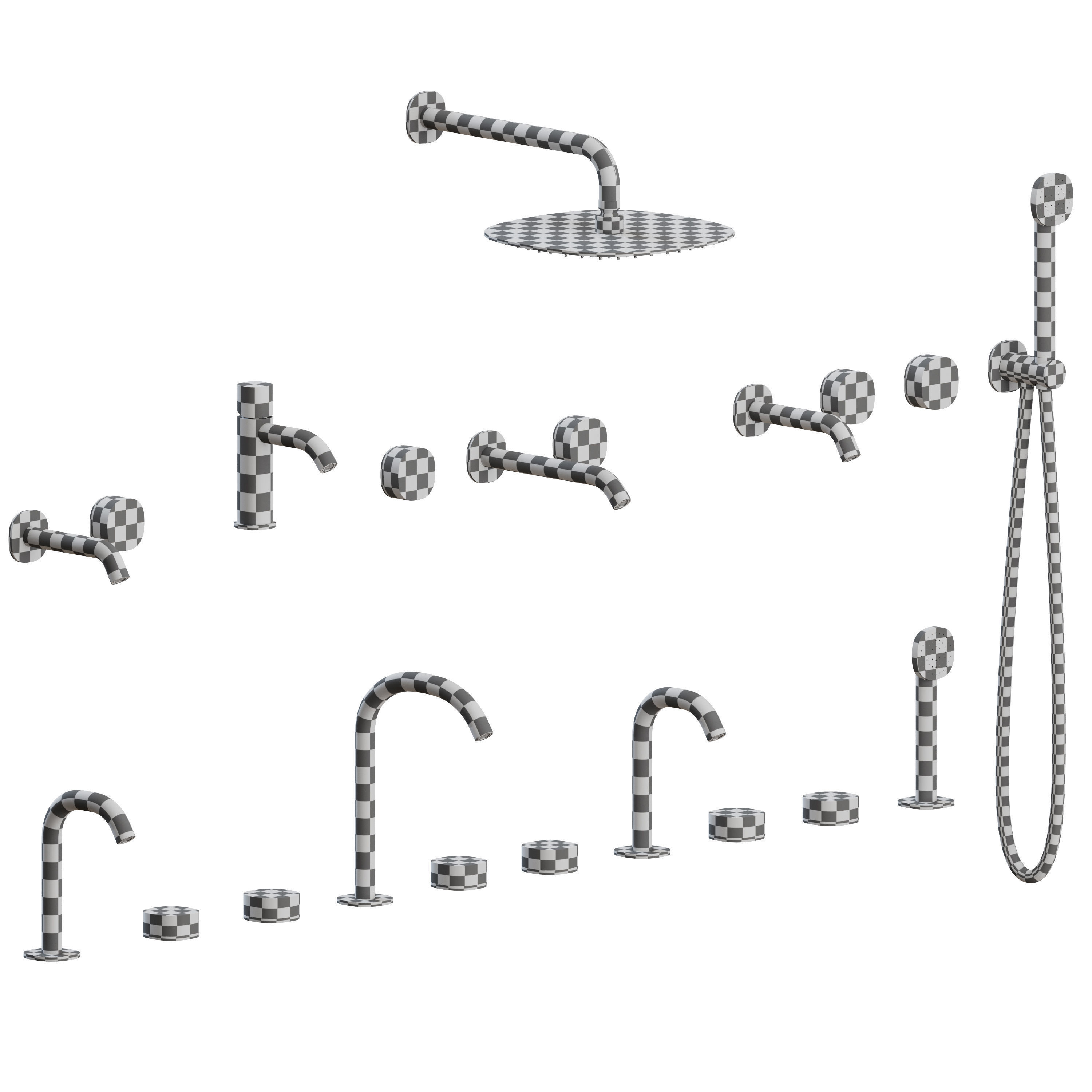 Super Collection by Quadro Design 3D model_1