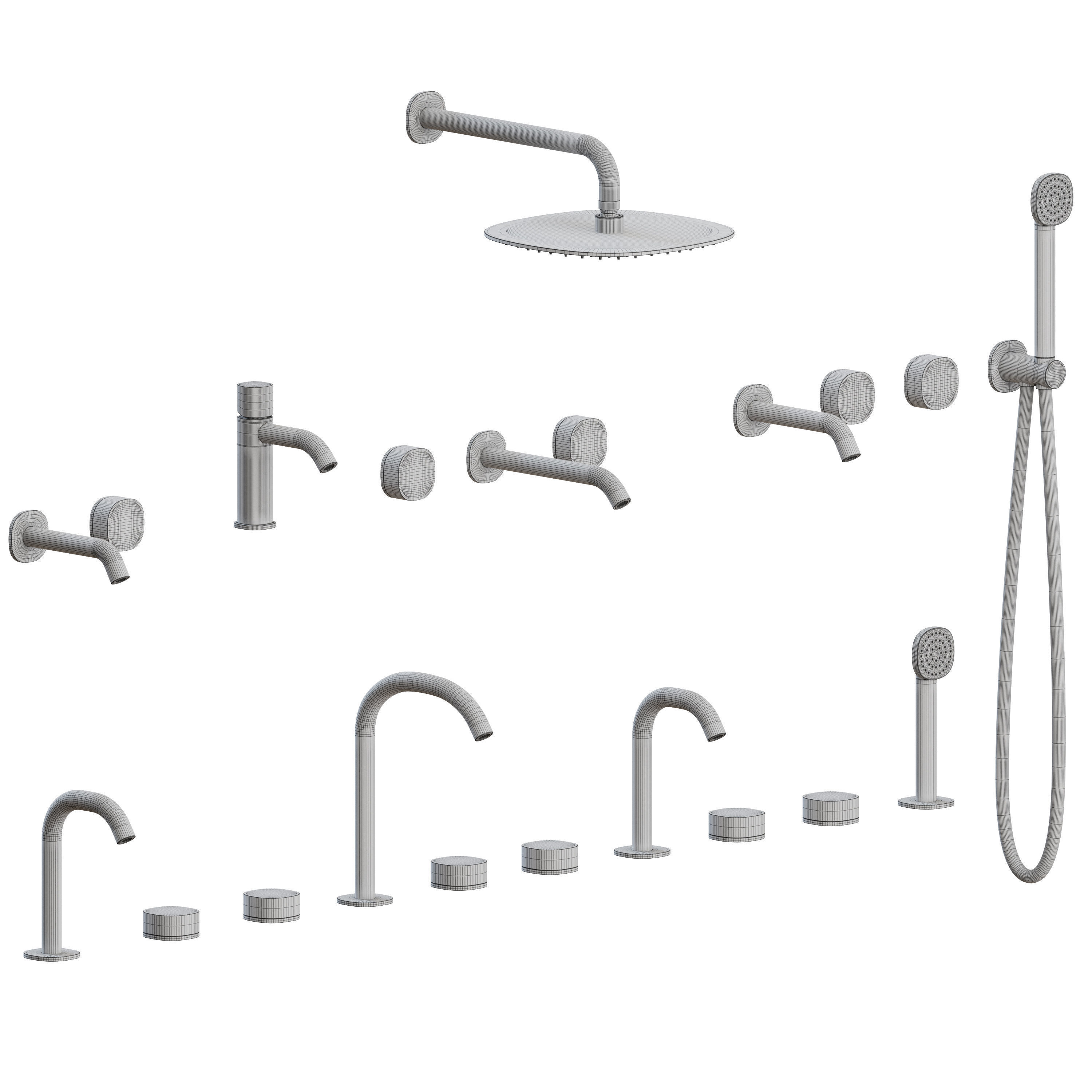 Super Collection by Quadro Design 3D model_2