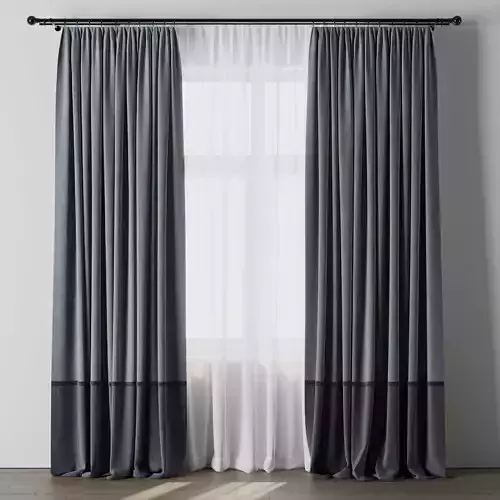 curtain with rod 02
