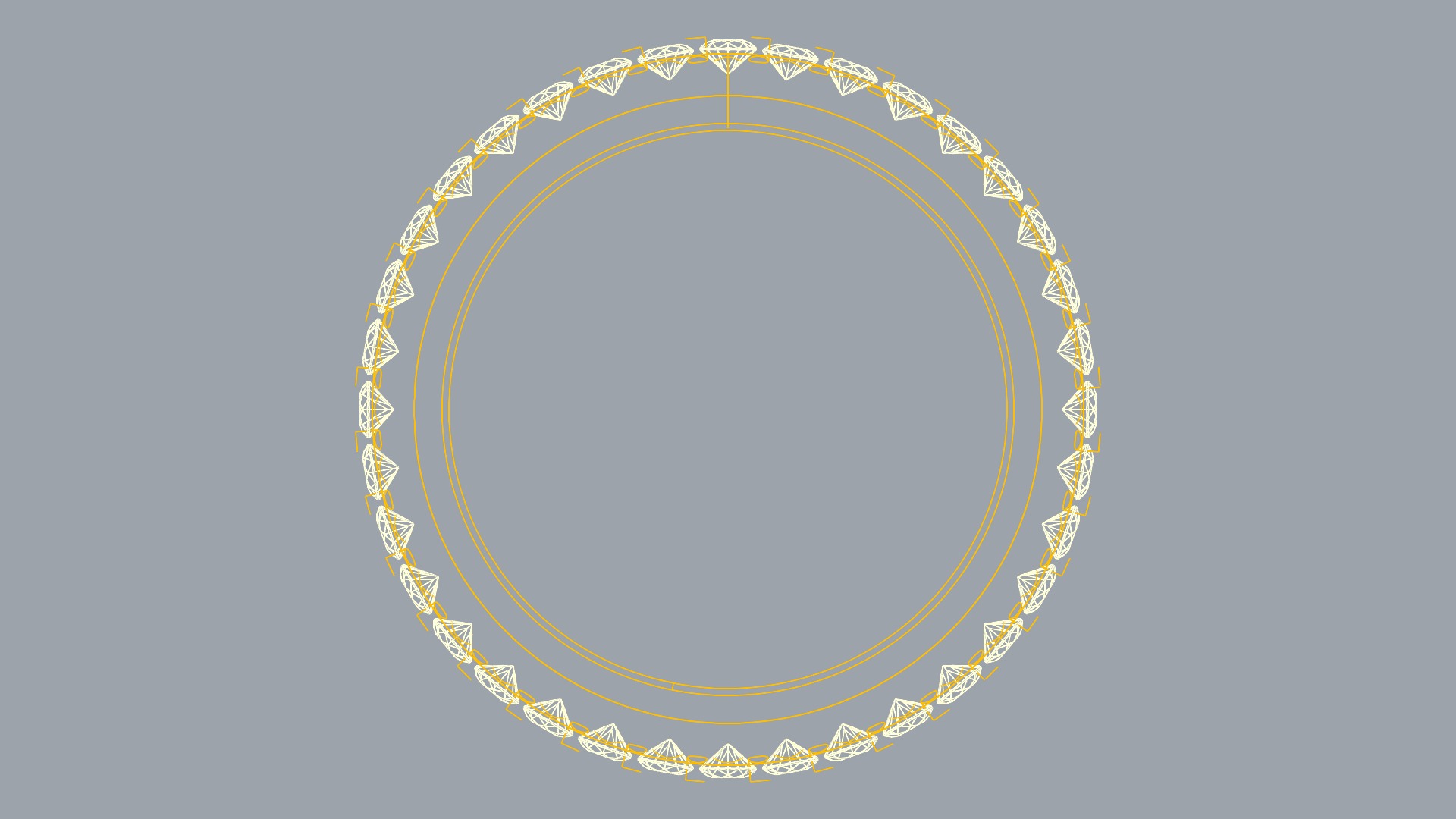 Elegant Rotating Center Ring JDBCo 3D print model_10