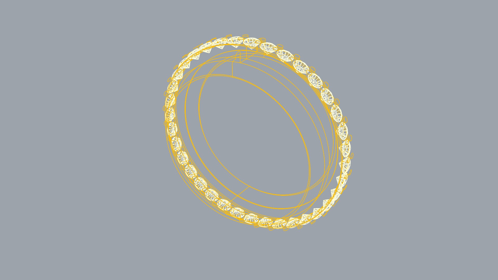 Elegant Rotating Center Ring JDBCo 3D print model_8