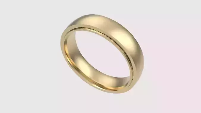 Classic Domed Comfort Fit Band JDBCo