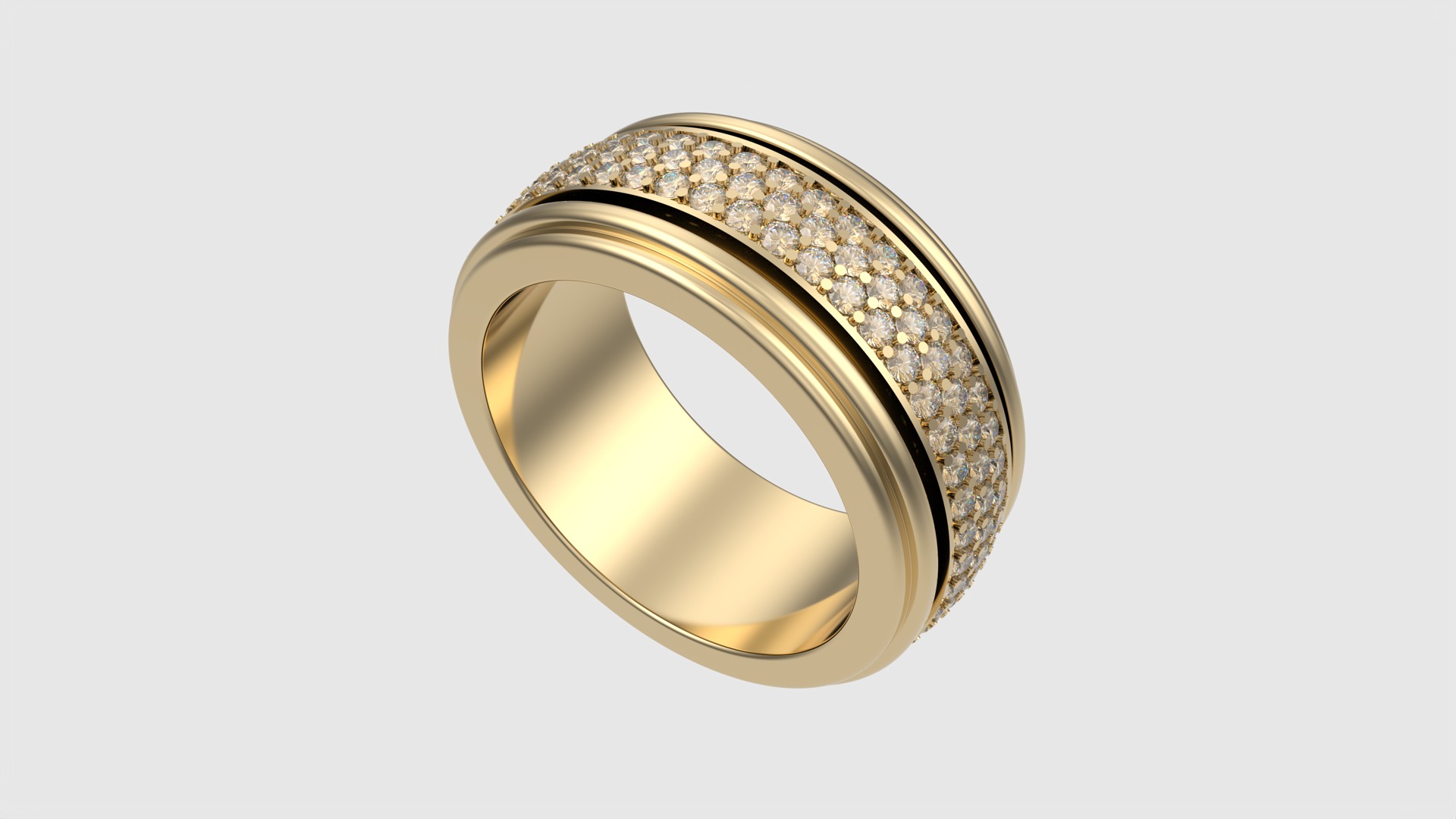 Innovative Rotating Center Ring JDBCo 3D print model_29