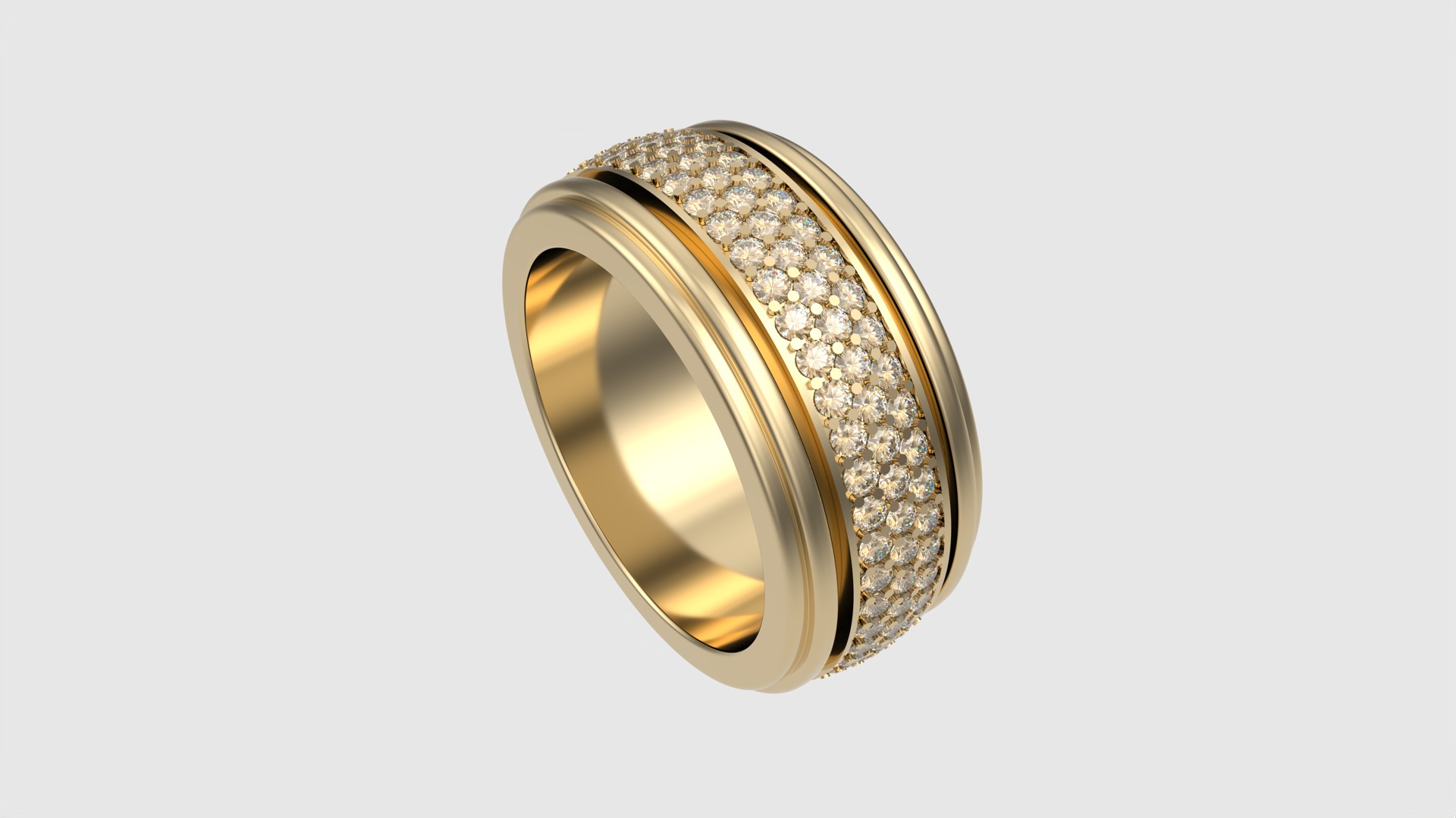 Innovative Rotating Center Ring JDBCo 3D print model_21