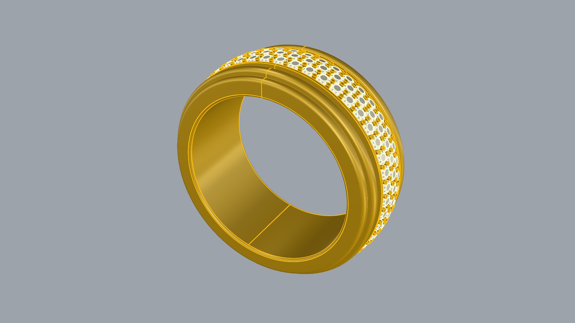 Innovative Rotating Center Ring JDBCo 3D print model_7