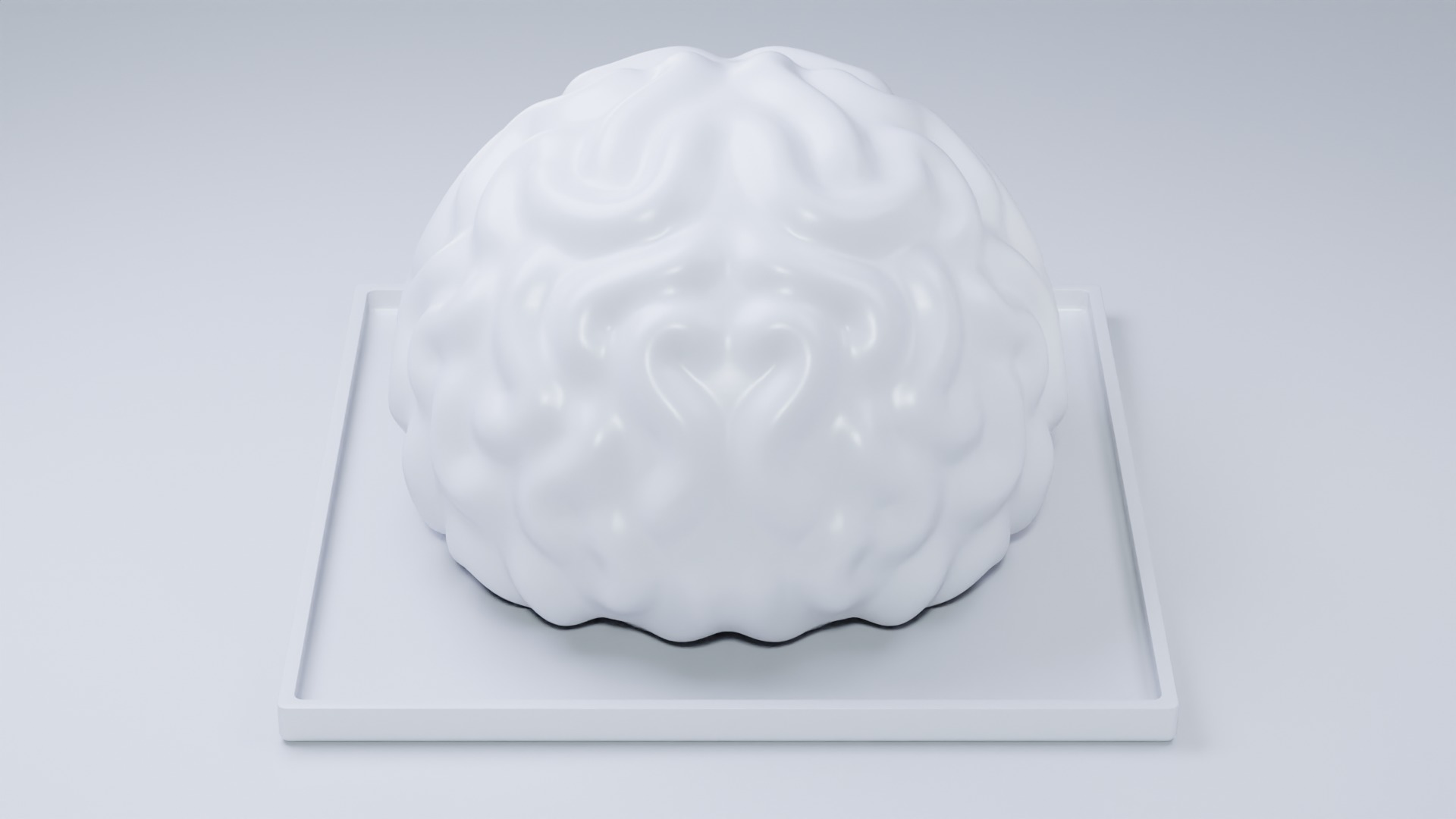 Stylized Human Brain - Project File Blender 3D model_16