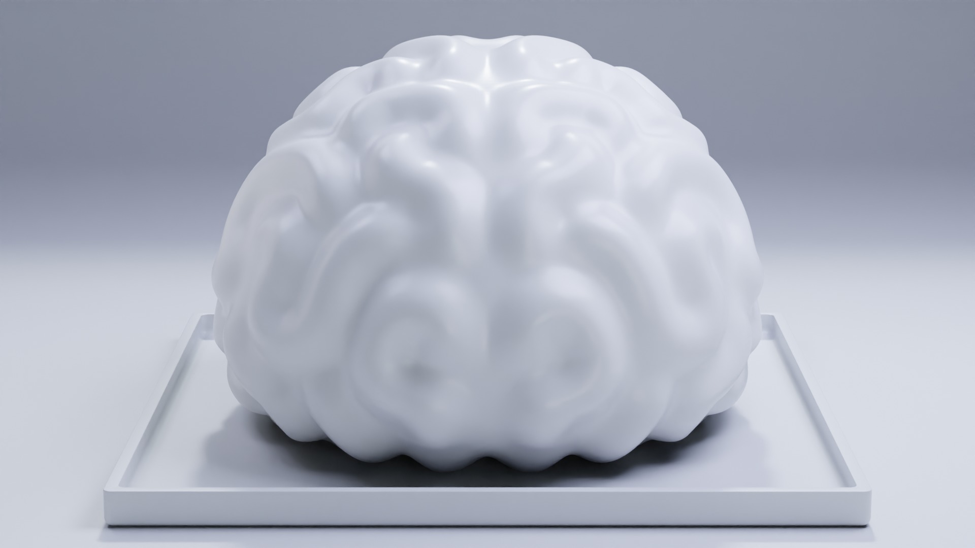 Stylized Human Brain - Project File Blender 3D model_13