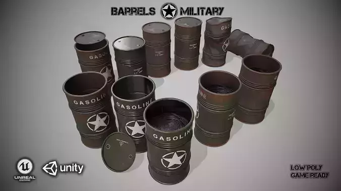 Barrels Military set