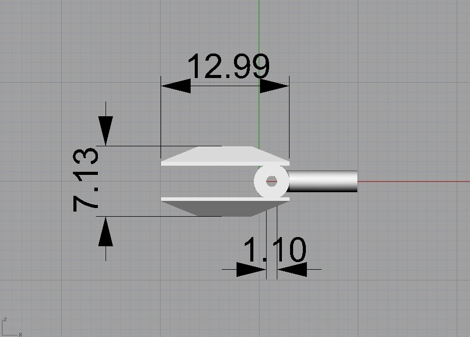 Square chain 3D print model_6