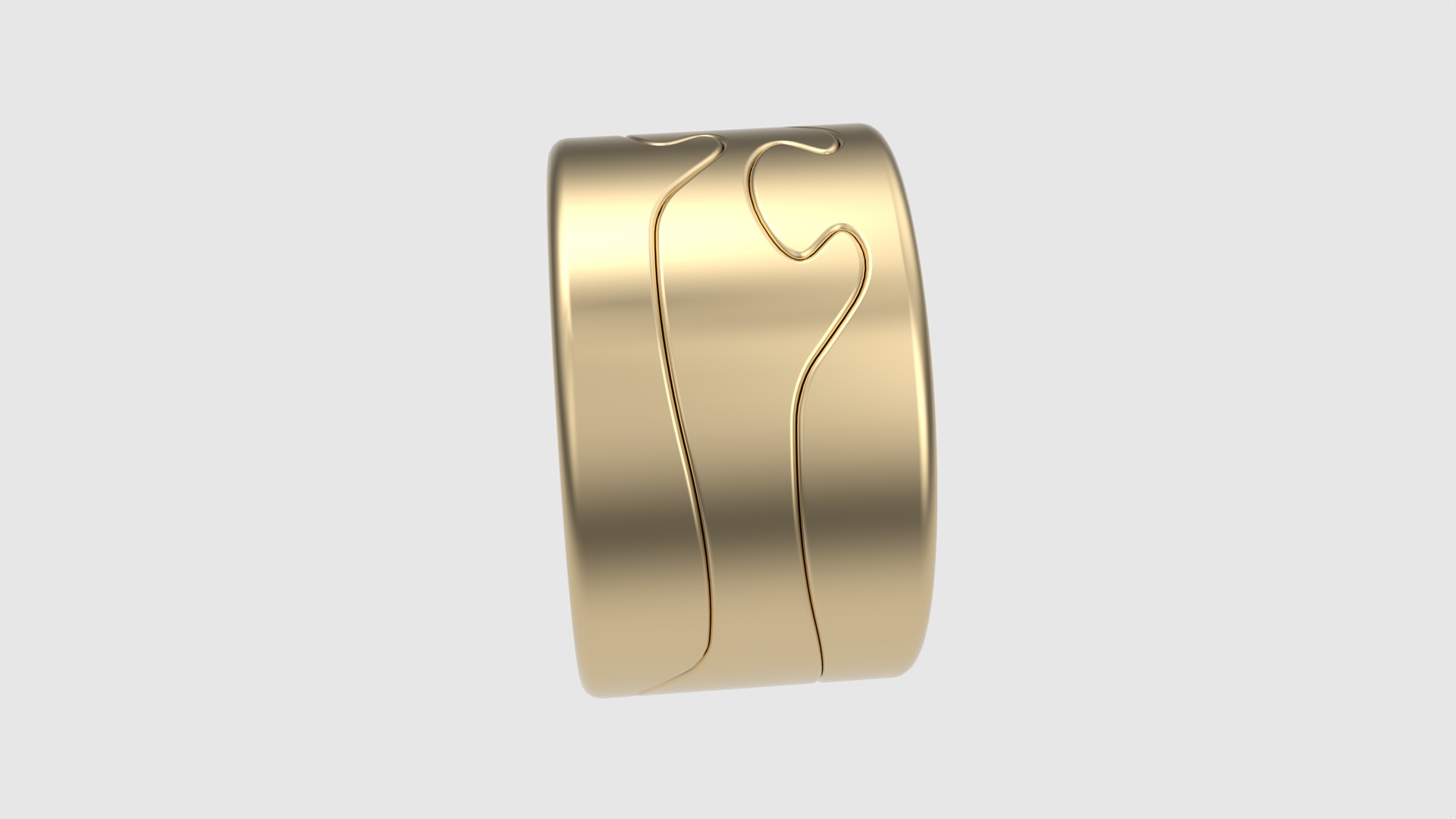 Intricate Puzzle Band Ring JDBCo 3D print model_27