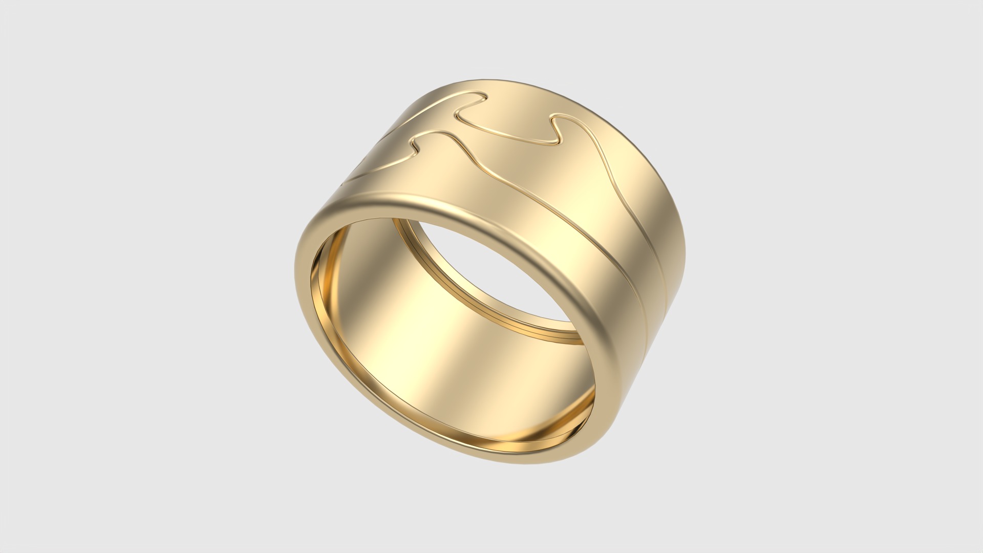 Intricate Puzzle Band Ring JDBCo 3D print model_15