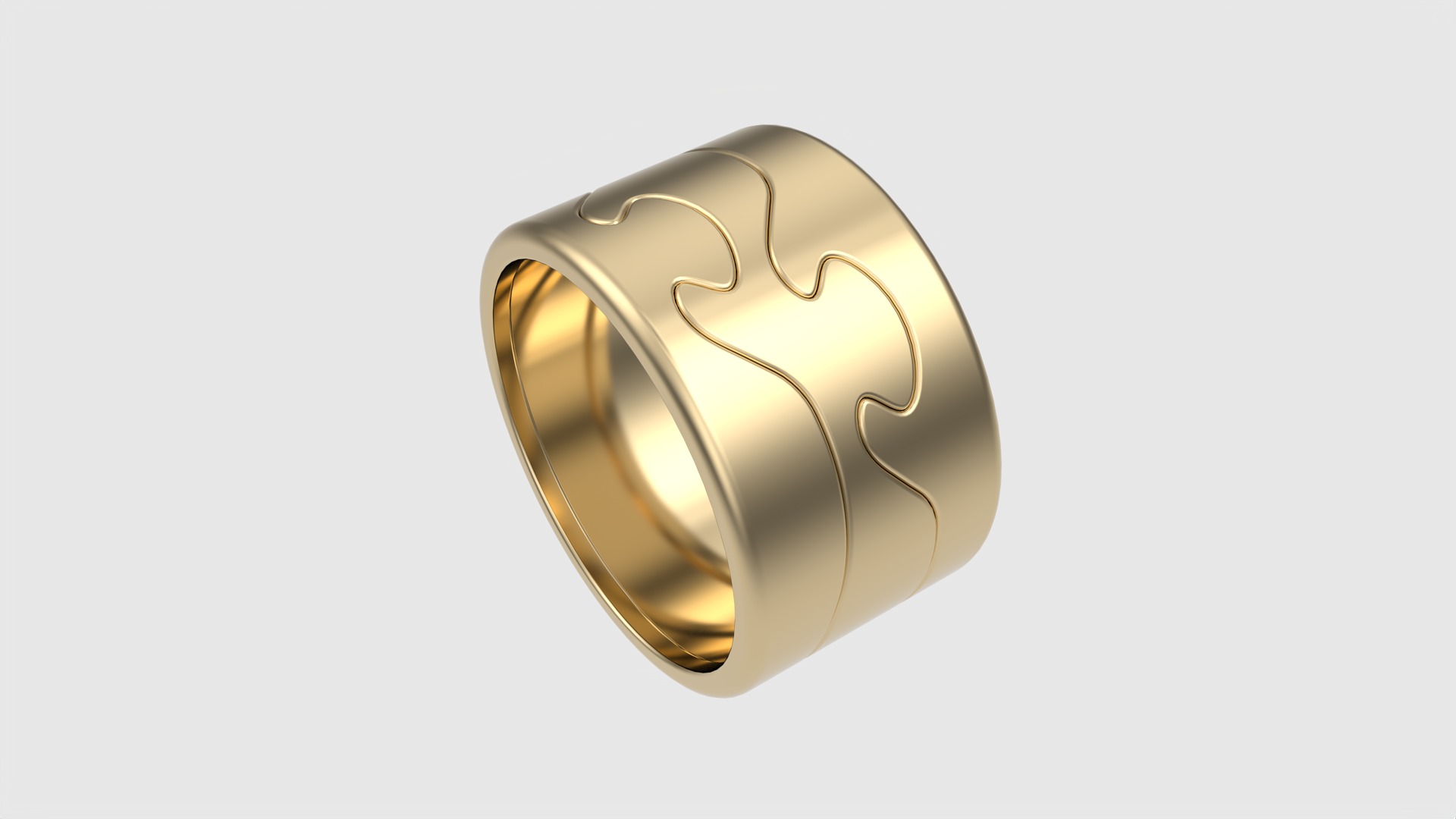 Intricate Puzzle Band Ring JDBCo 3D print model_21