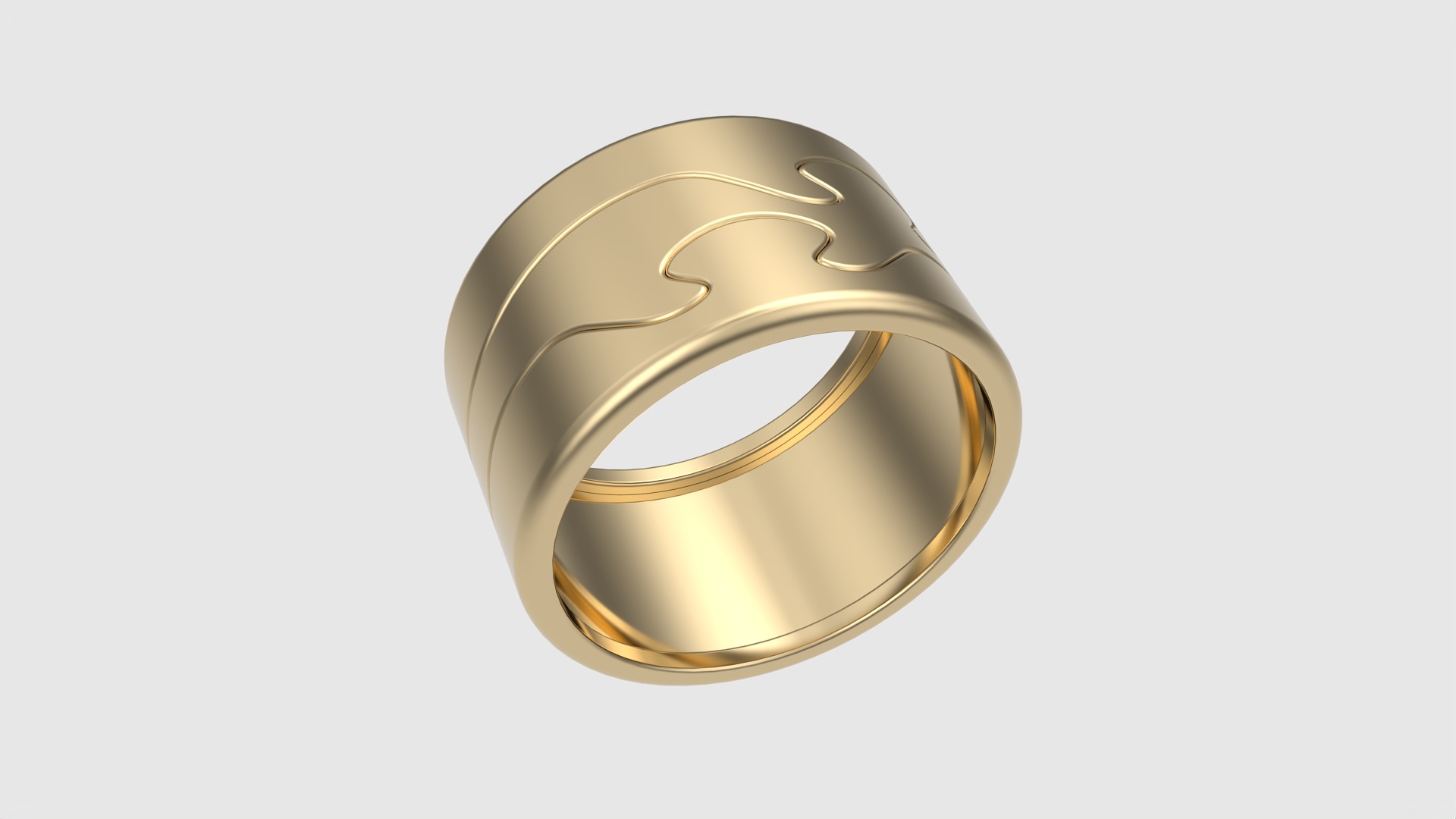 Intricate Puzzle Band Ring JDBCo 3D print model_24