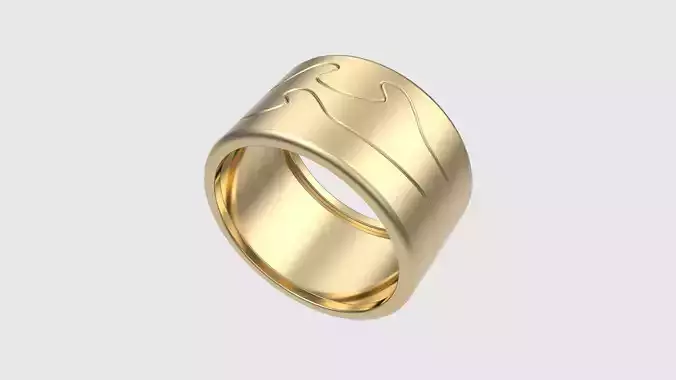 Intricate Puzzle Band Ring JDBCo 3D print model