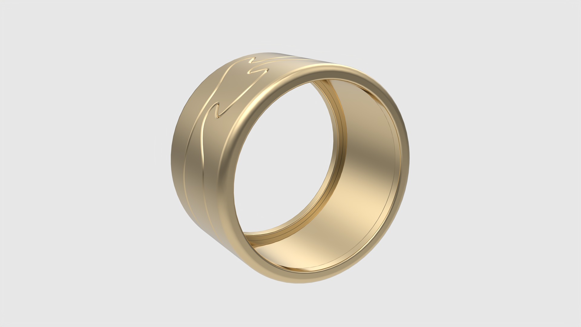 Intricate Puzzle Band Ring JDBCo 3D print model_3