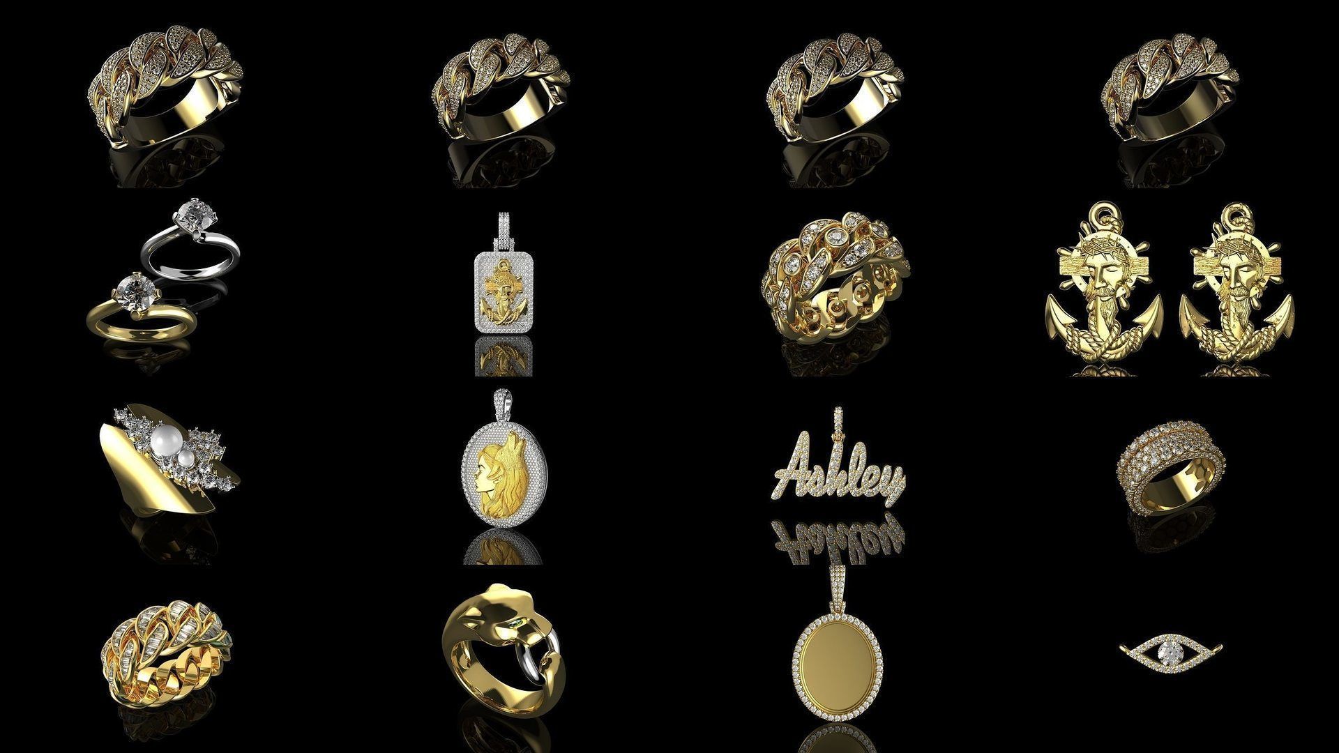 100 pieces in one collection N2 _10