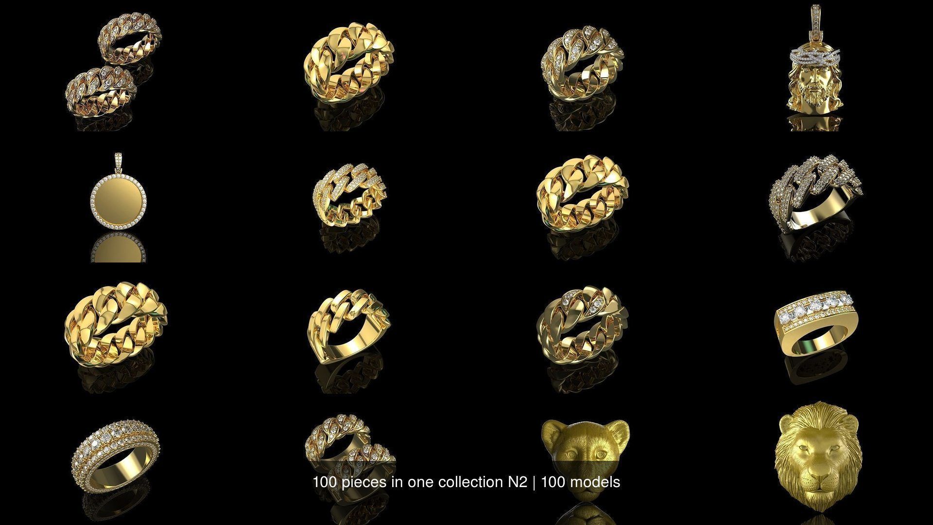 100 pieces in one collection N2 _7