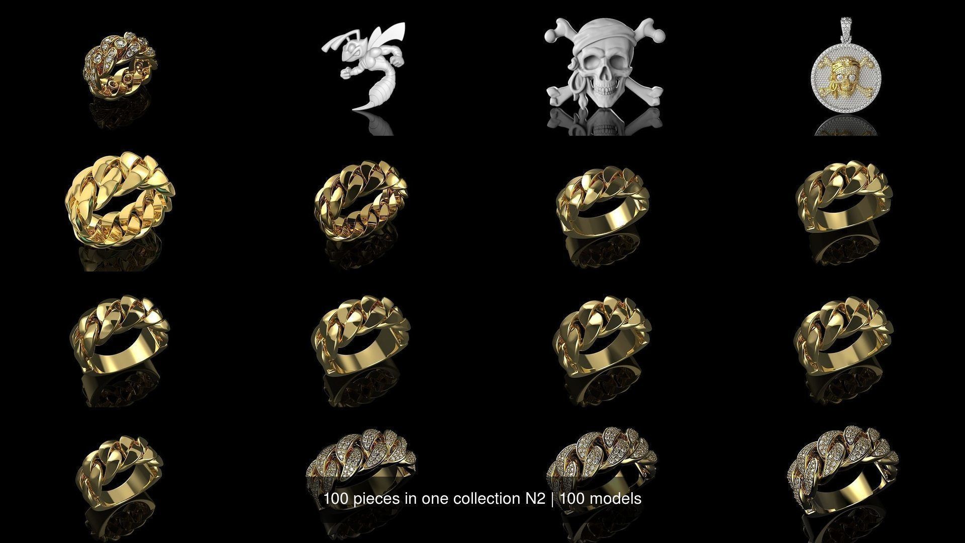 100 pieces in one collection N2 _9