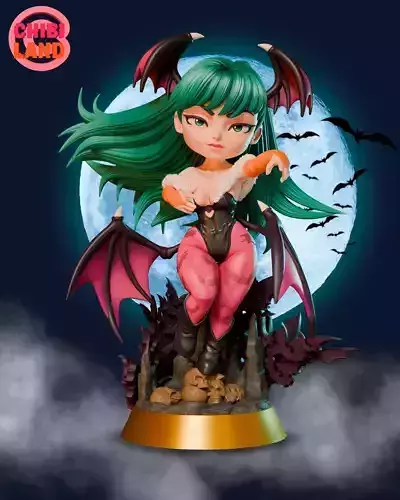 Morrigan Aensland Chibi 3D print model