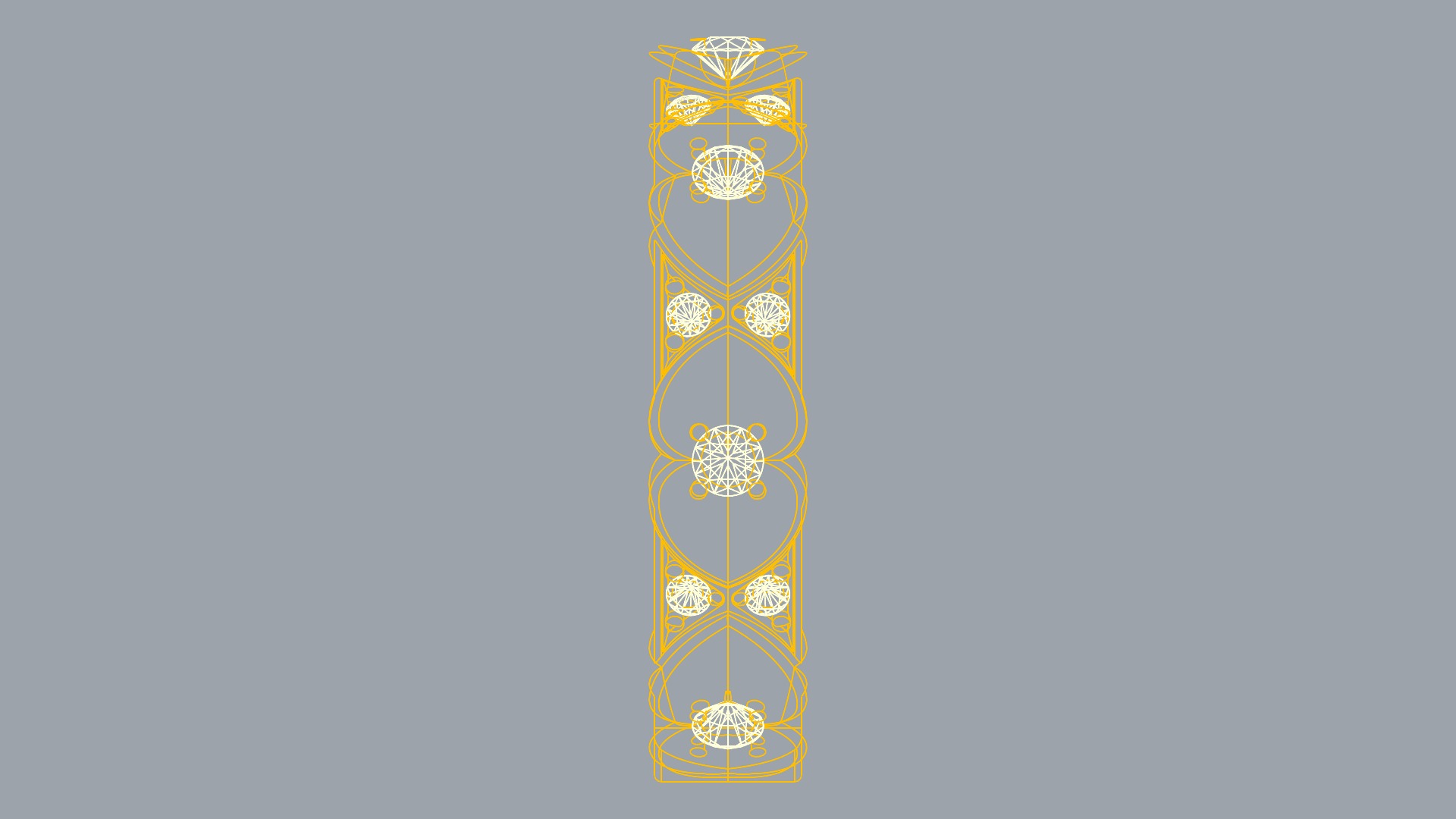 Elegant Heart Adorned Ring JDBCo 3D print model_12