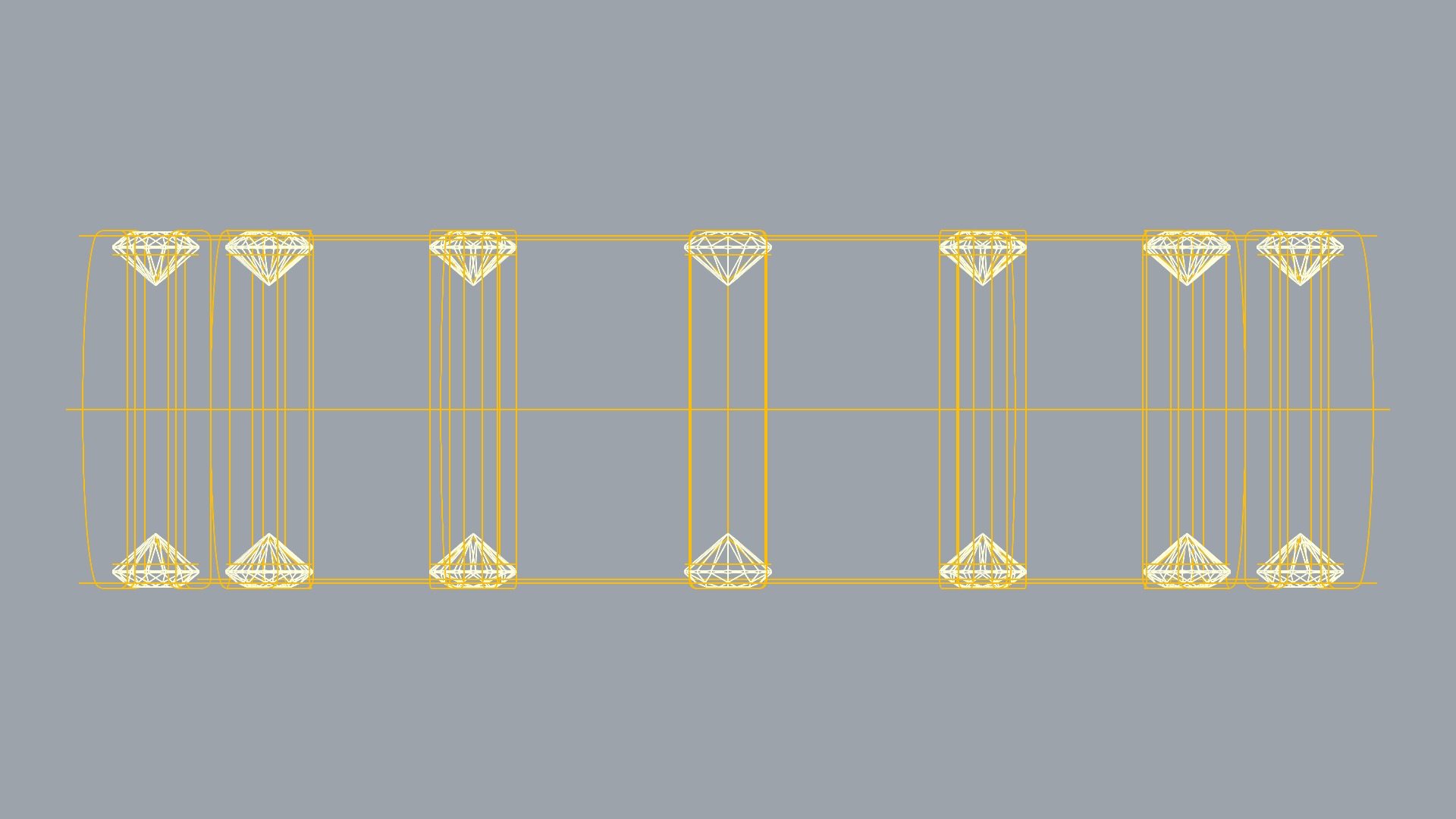 Modern Channel Set Eternity Ring JDBCo 3D print model_14