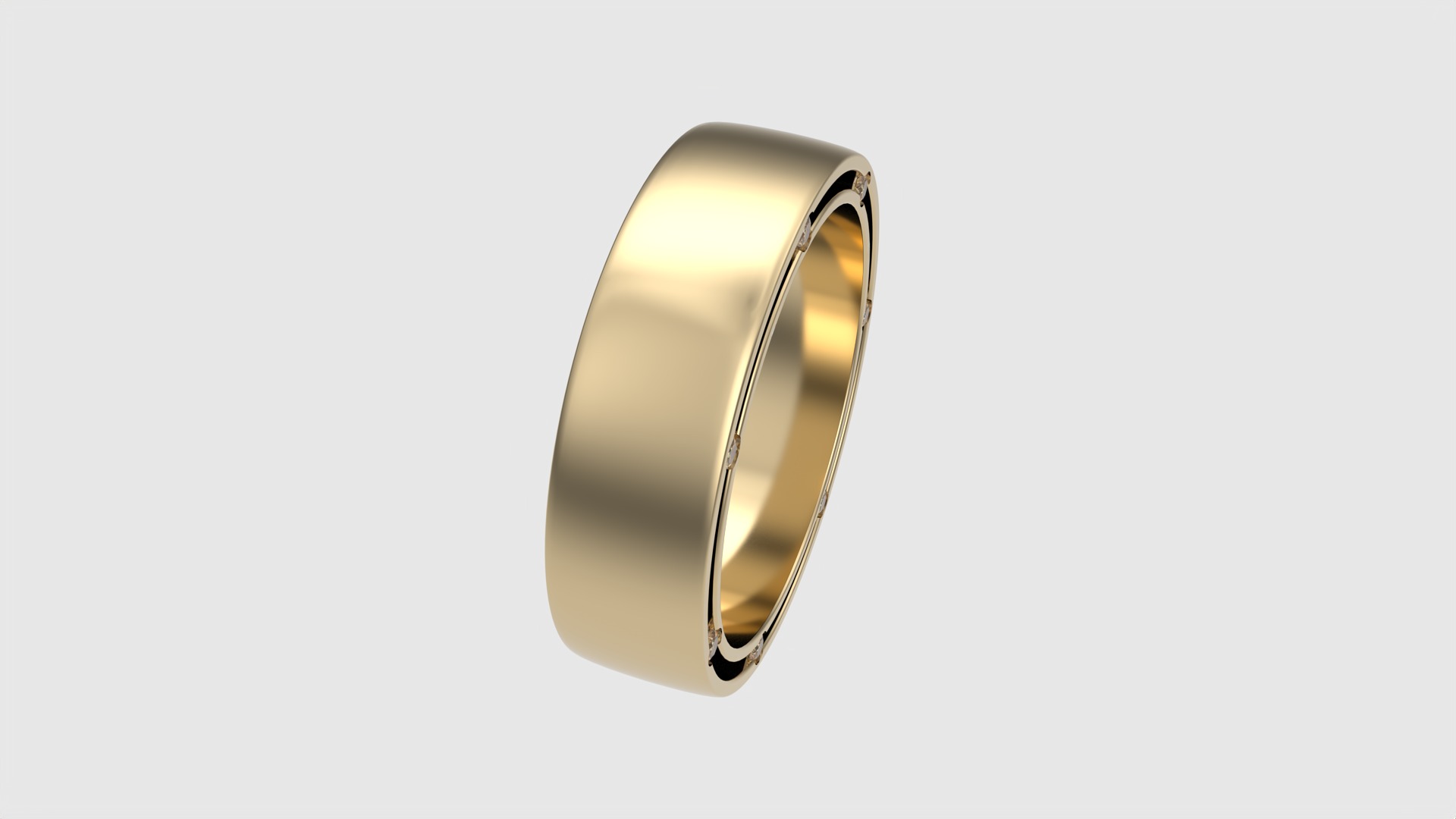 Modern Channel Set Eternity Ring JDBCo 3D print model_26