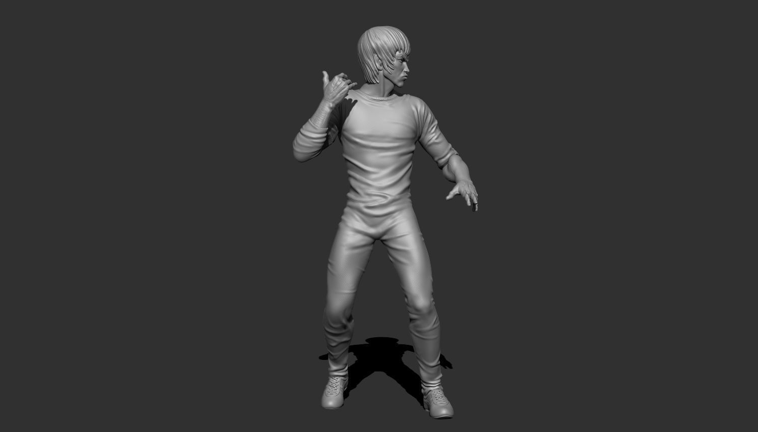 Law From Tekken  3D print model_3