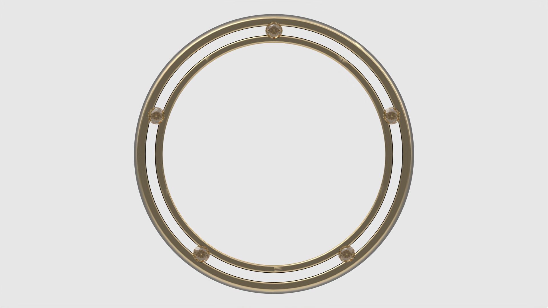 Modern Statement Band Ring JDBCo 3D print model_4