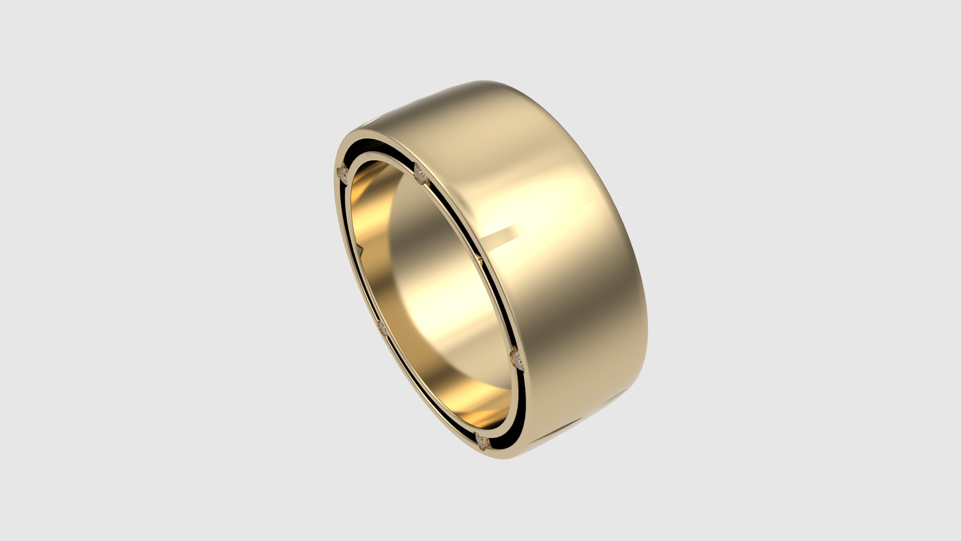 Modern Statement Band Ring JDBCo 3D print model_21