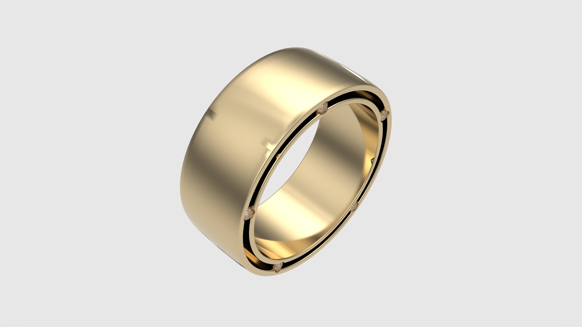 Modern Statement Band Ring JDBCo 3D print model_25
