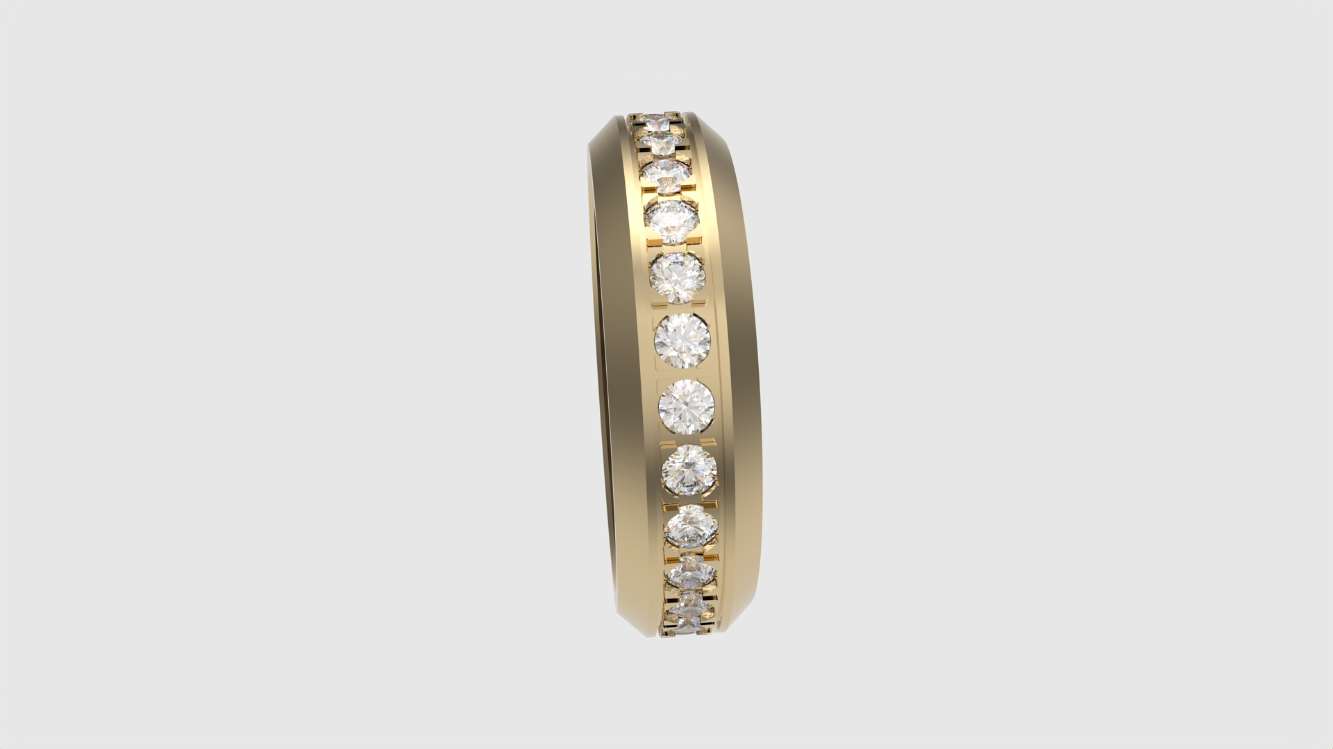Classic Channel Set Eternity Ring JDBCo 3D print model_27