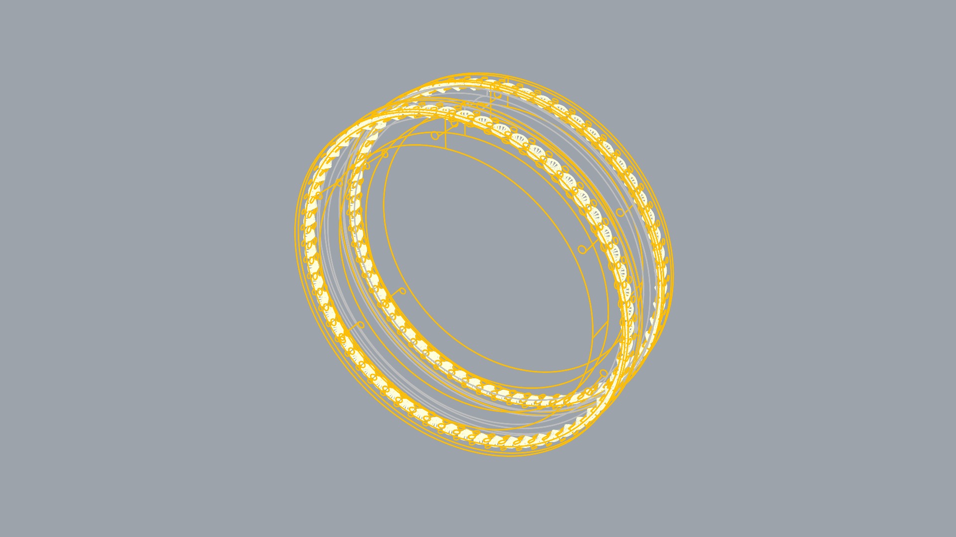 Three-Part Enamel Ring JDBCo 3D print model_8