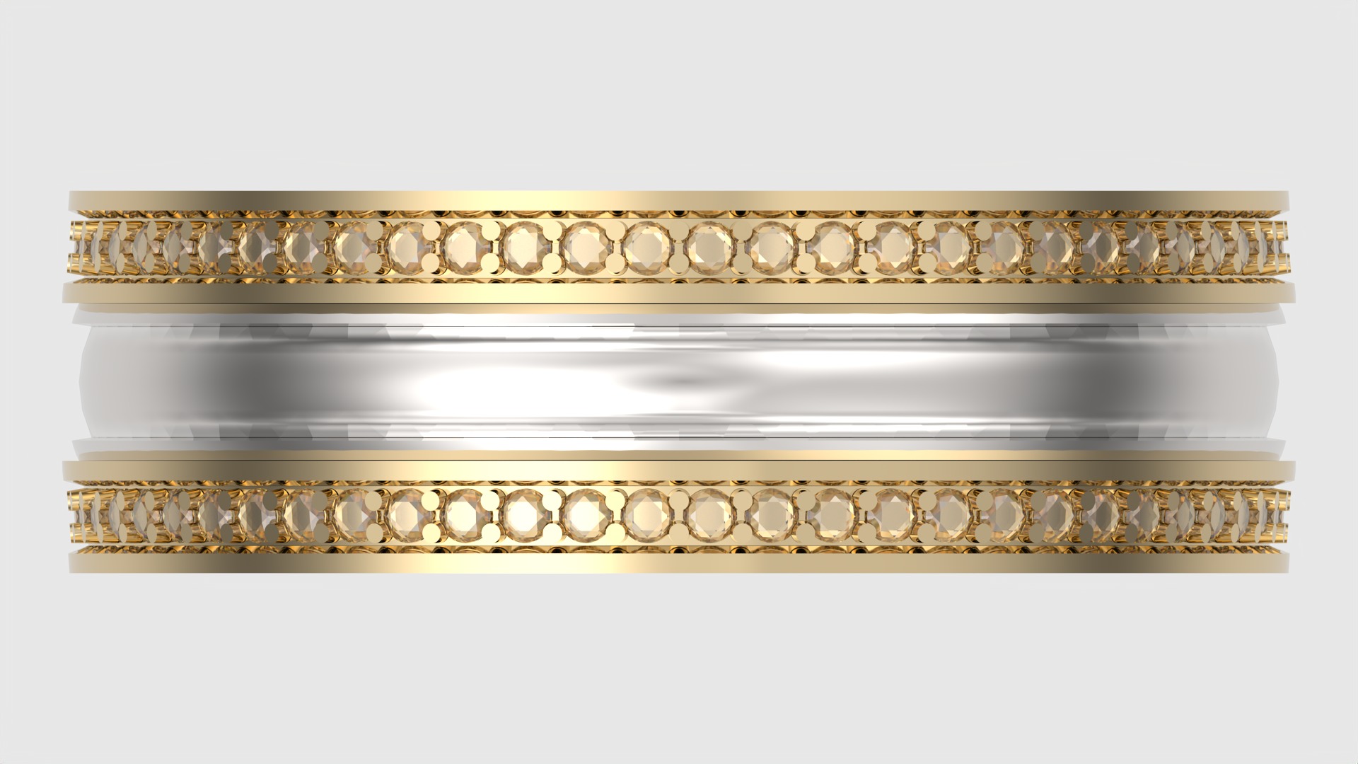 Three-Part Enamel Ring JDBCo 3D print model_6