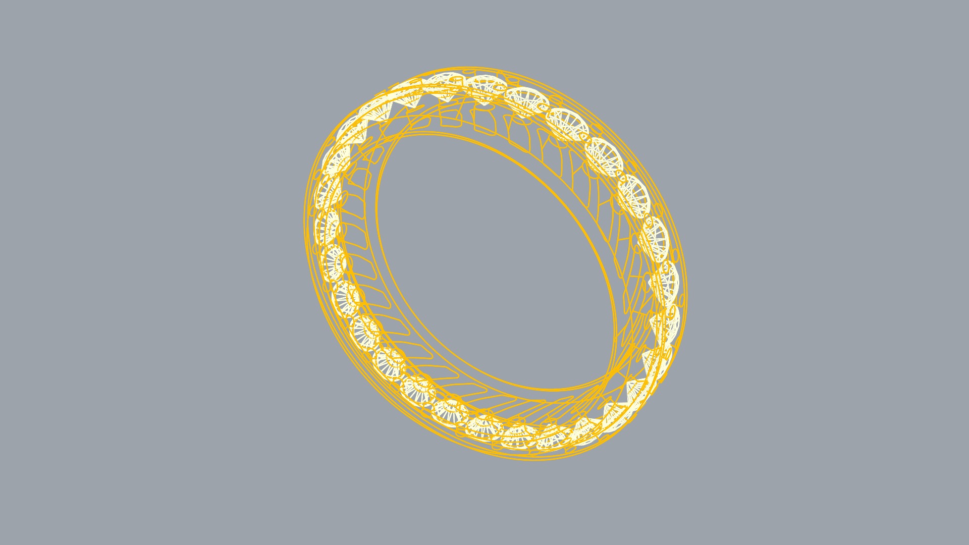 Classic Channel Set Ring JDBCo 3D print model_8