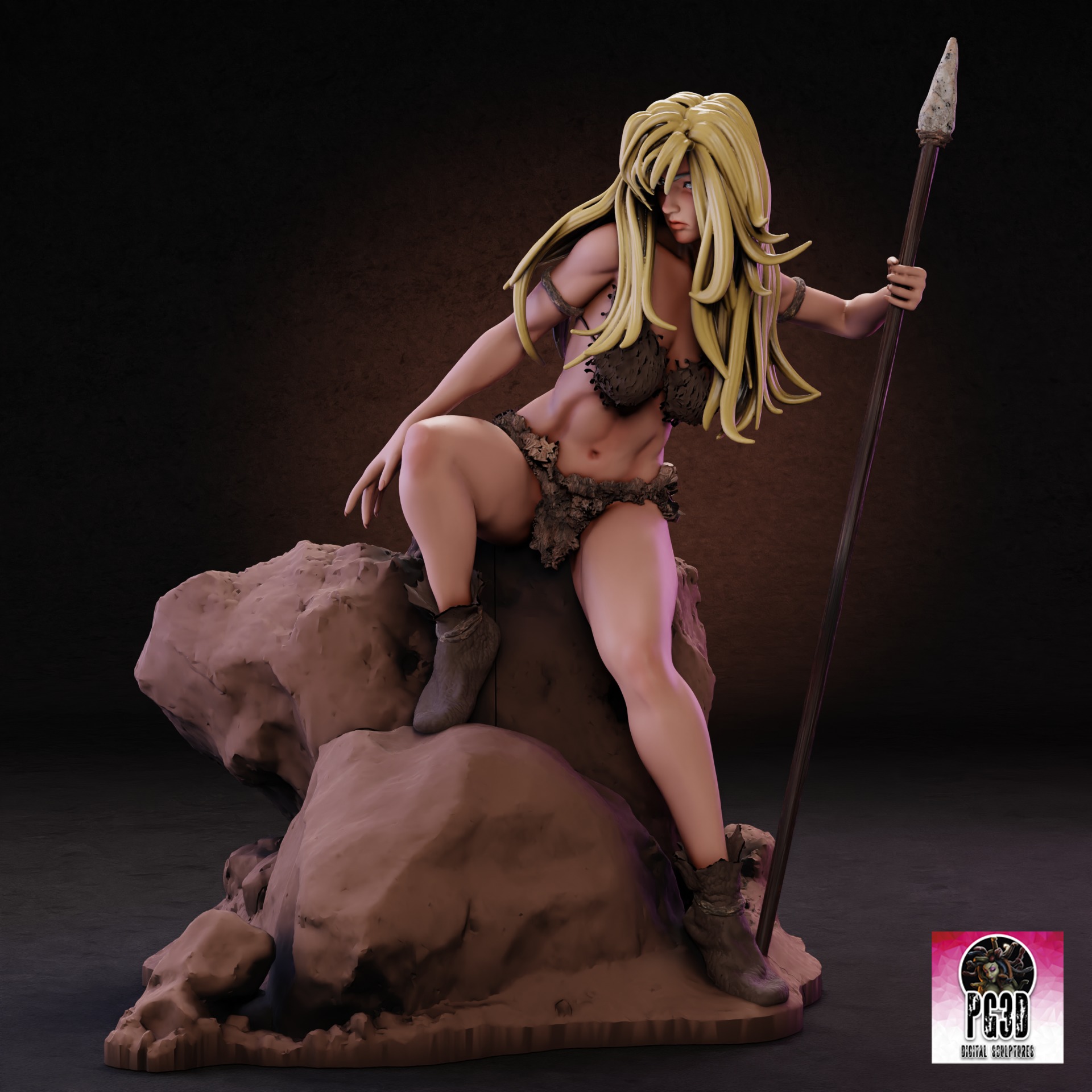 Raquel Welch 5000 bc - 1TO10 STL FILE 3D PRINT MODEL 3D print model_1