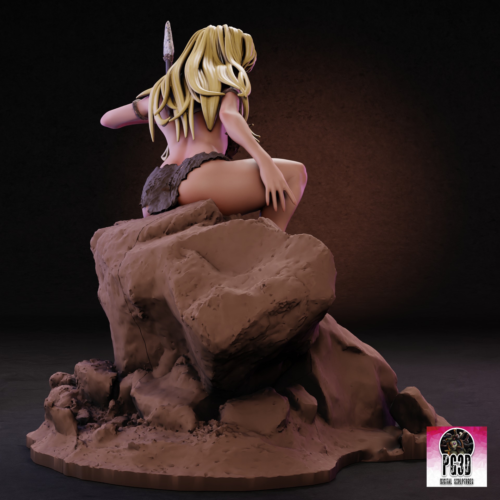 Raquel Welch 5000 bc - 1TO10 STL FILE 3D PRINT MODEL 3D print model_2