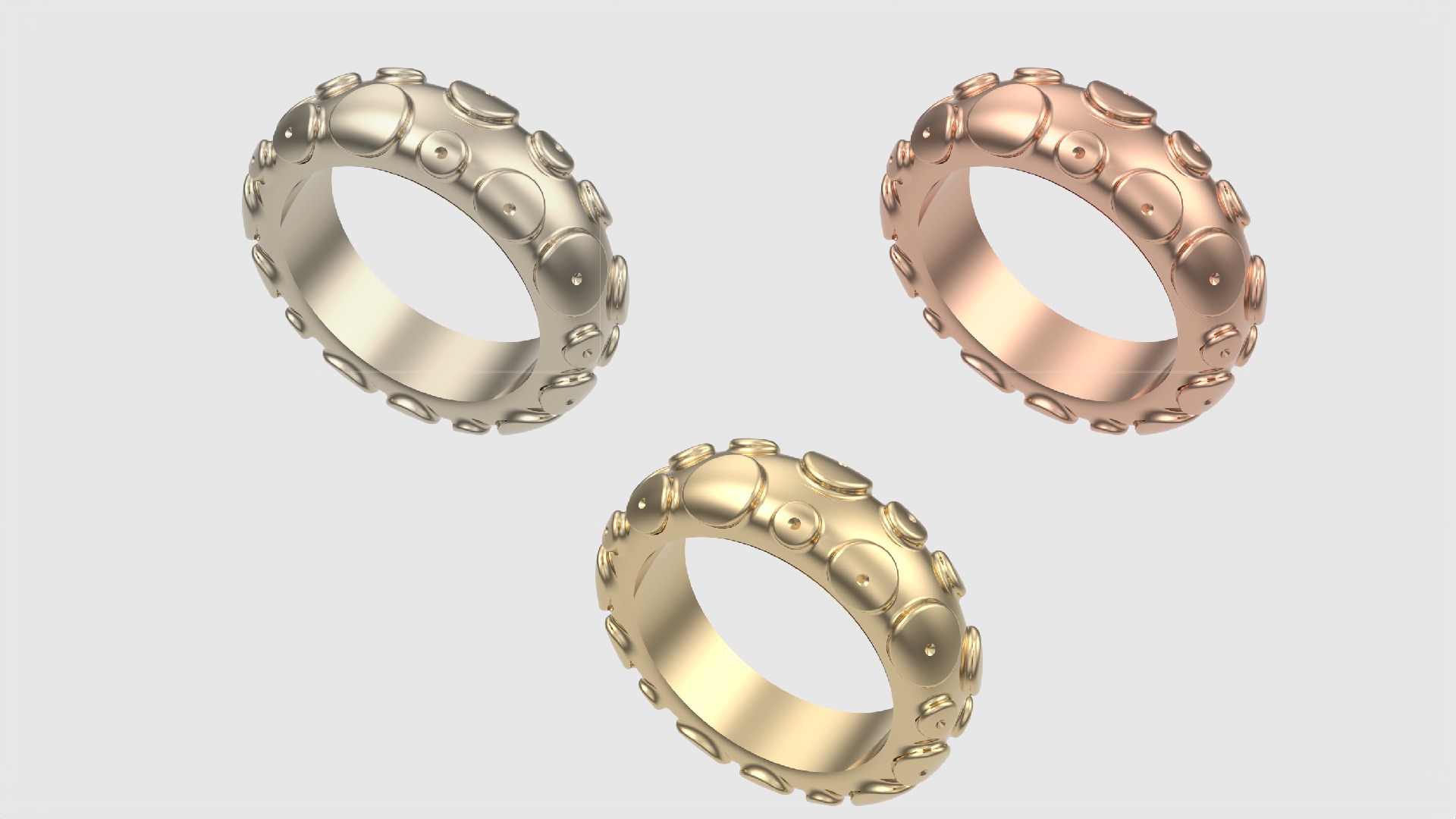 Artistic Bubble Ring JDBCo 3D print model_2