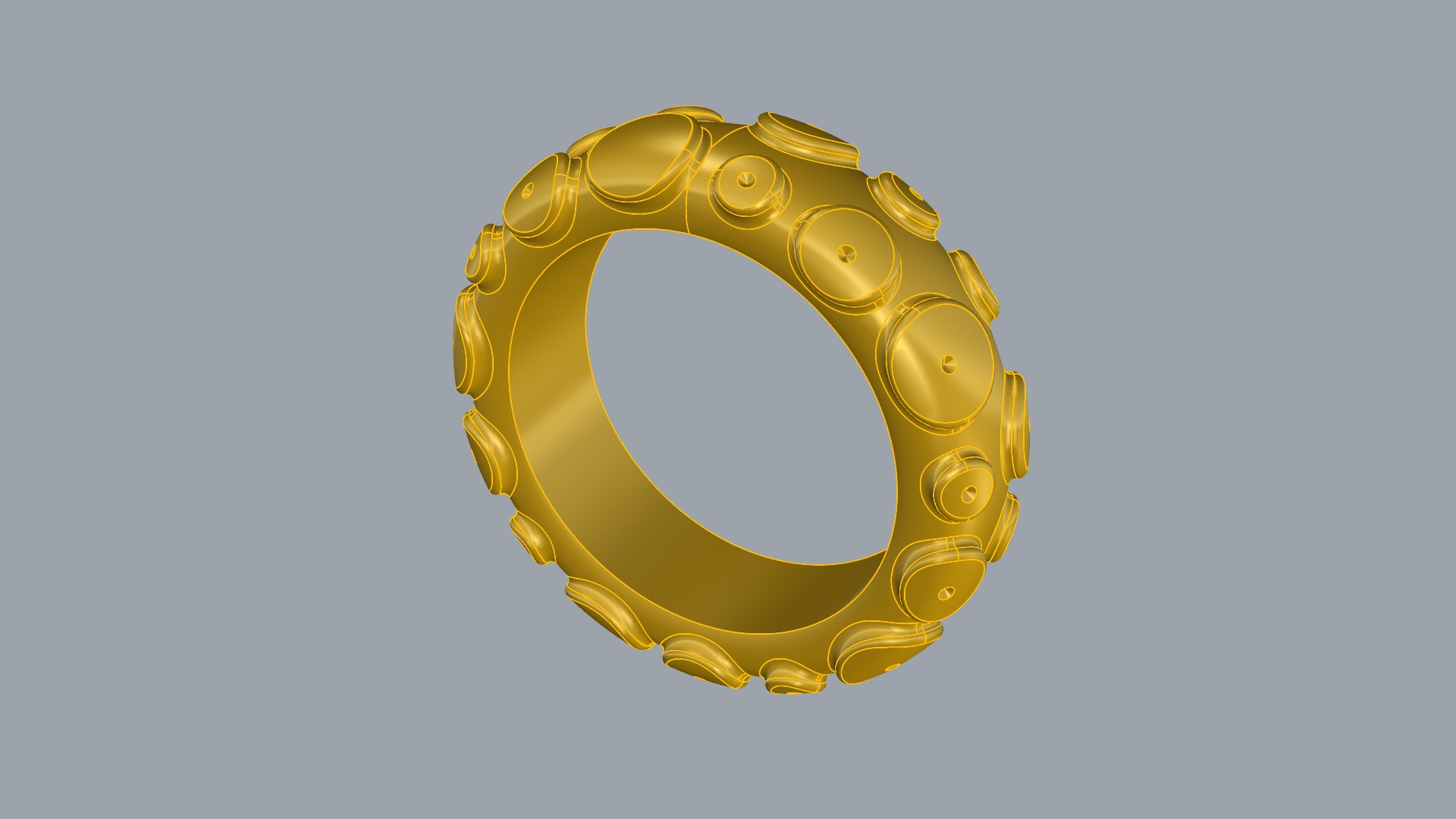 Artistic Bubble Ring JDBCo 3D print model_7