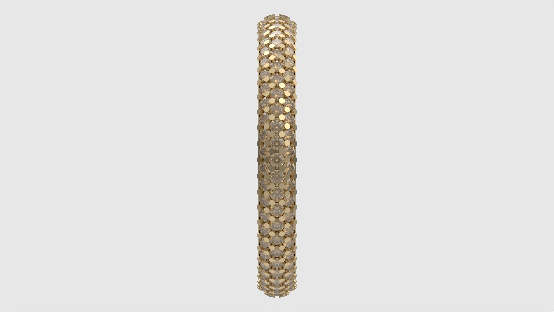 Triple Row Eternity Band JDBCo 3D print model_5