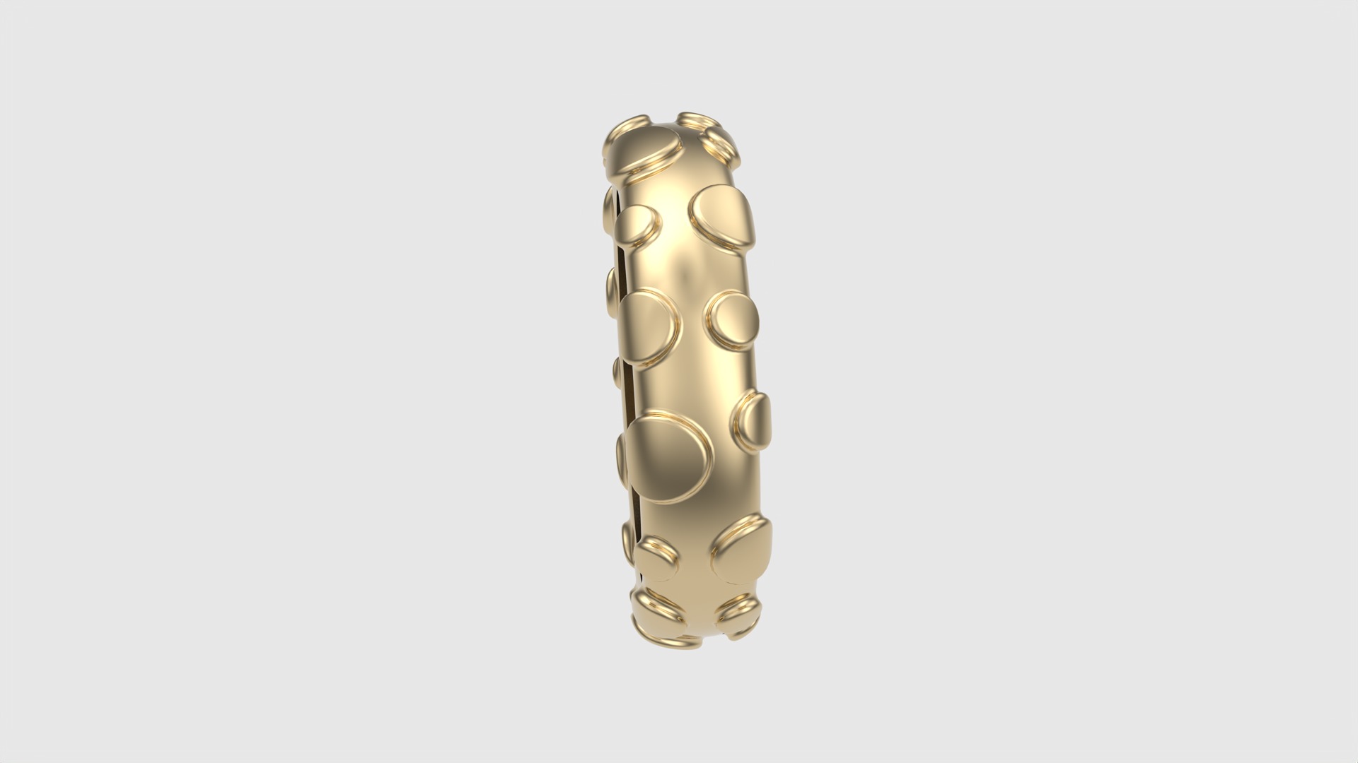 Modern Bubble Design Ring JDBCo 3D print model_27