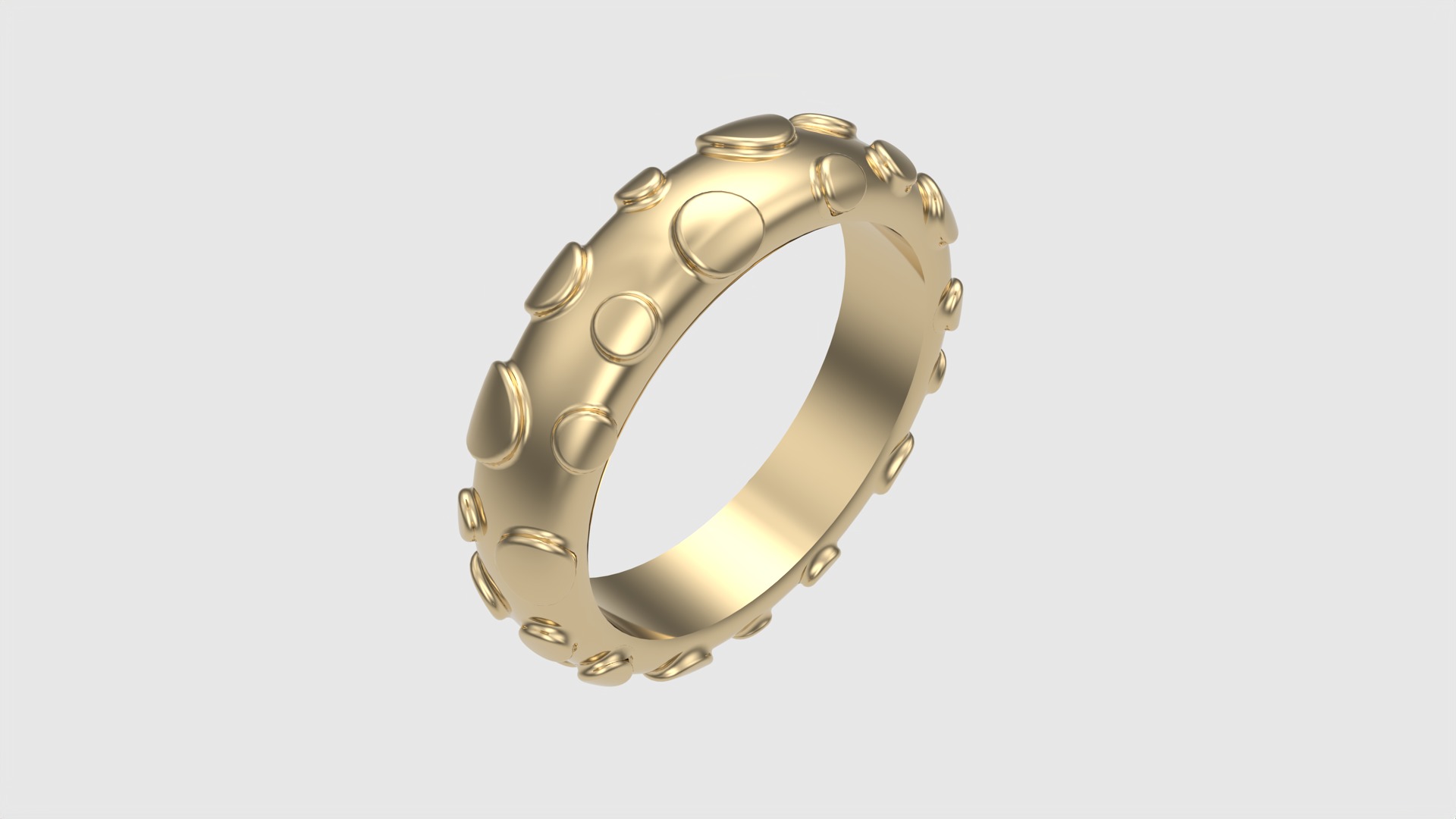 Modern Textured Ring JDBCo 3D print model_25