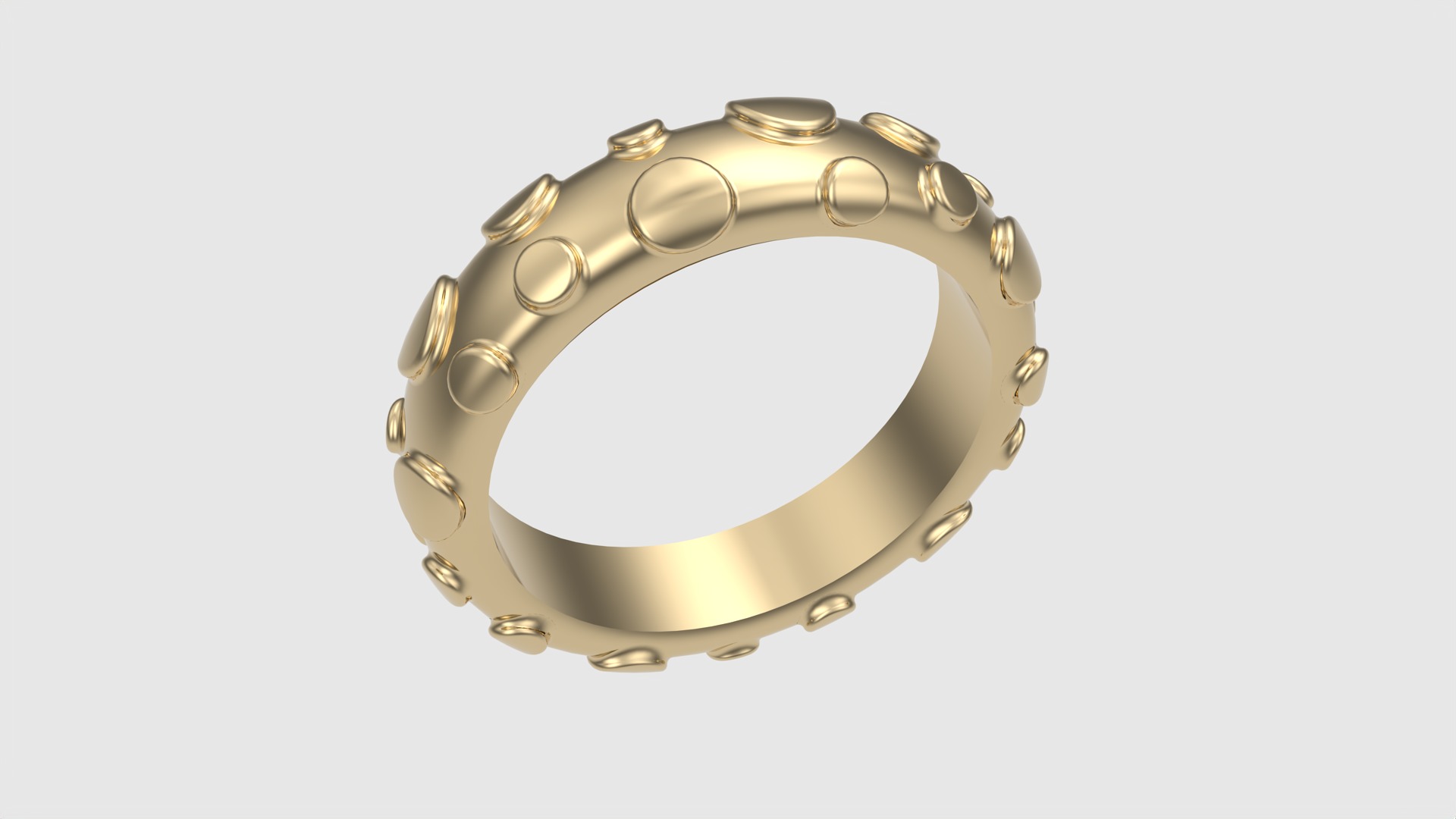 Modern Textured Ring JDBCo 3D print model_24