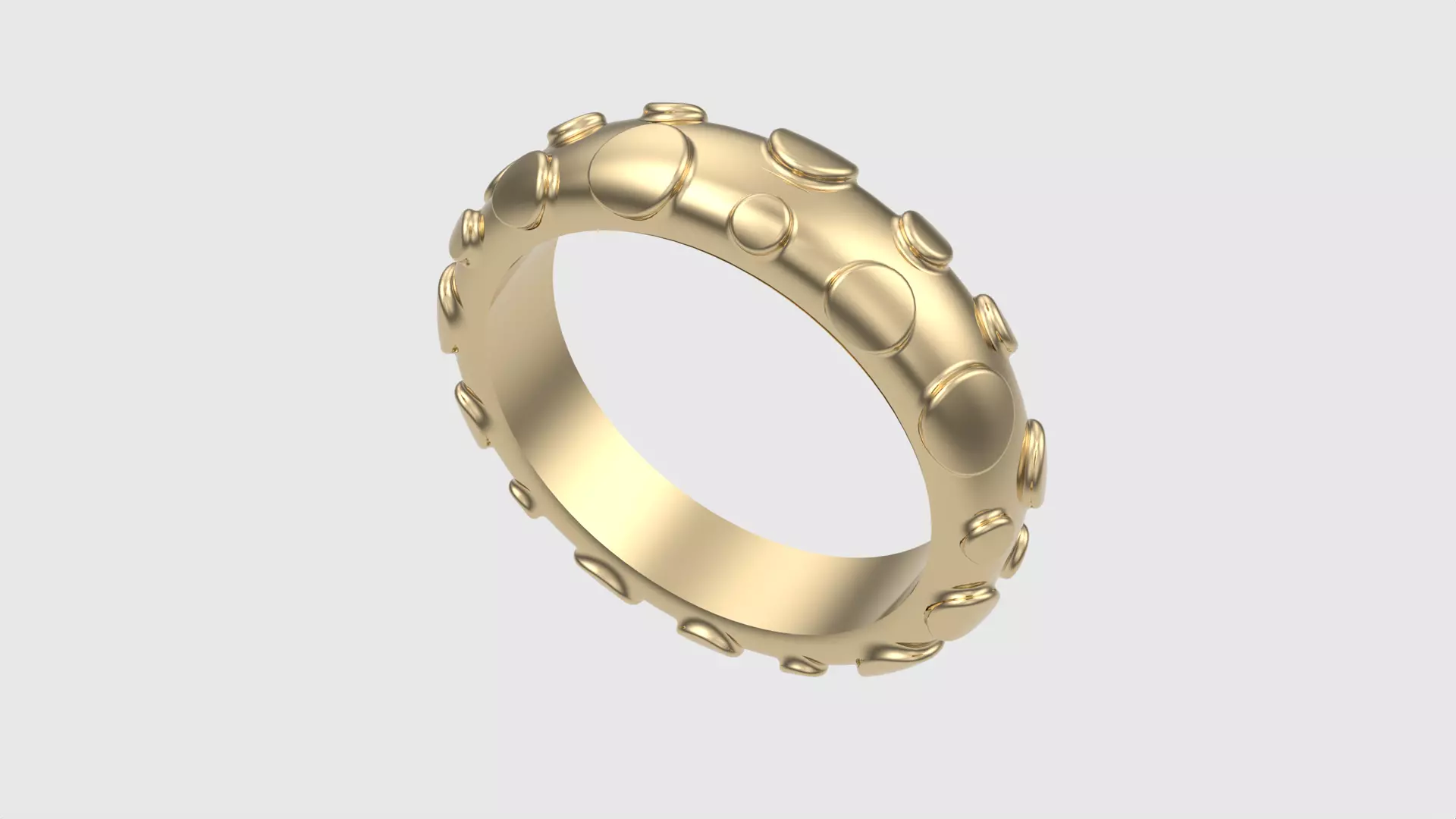 Modern Textured Ring JDBCo 3D print model_0