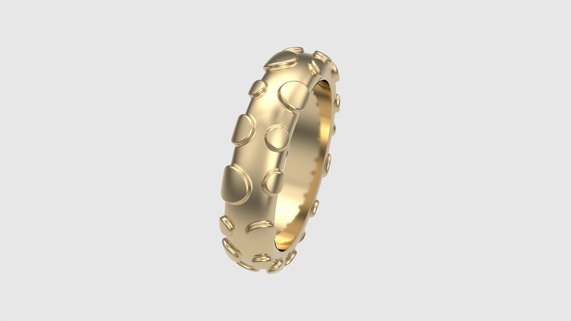 Modern Textured Ring JDBCo 3D print model_26
