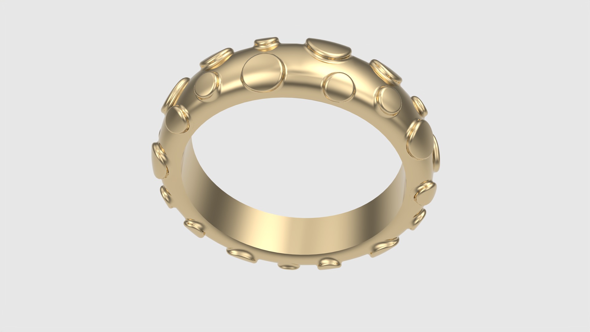 Modern Textured Ring JDBCo 3D print model_23