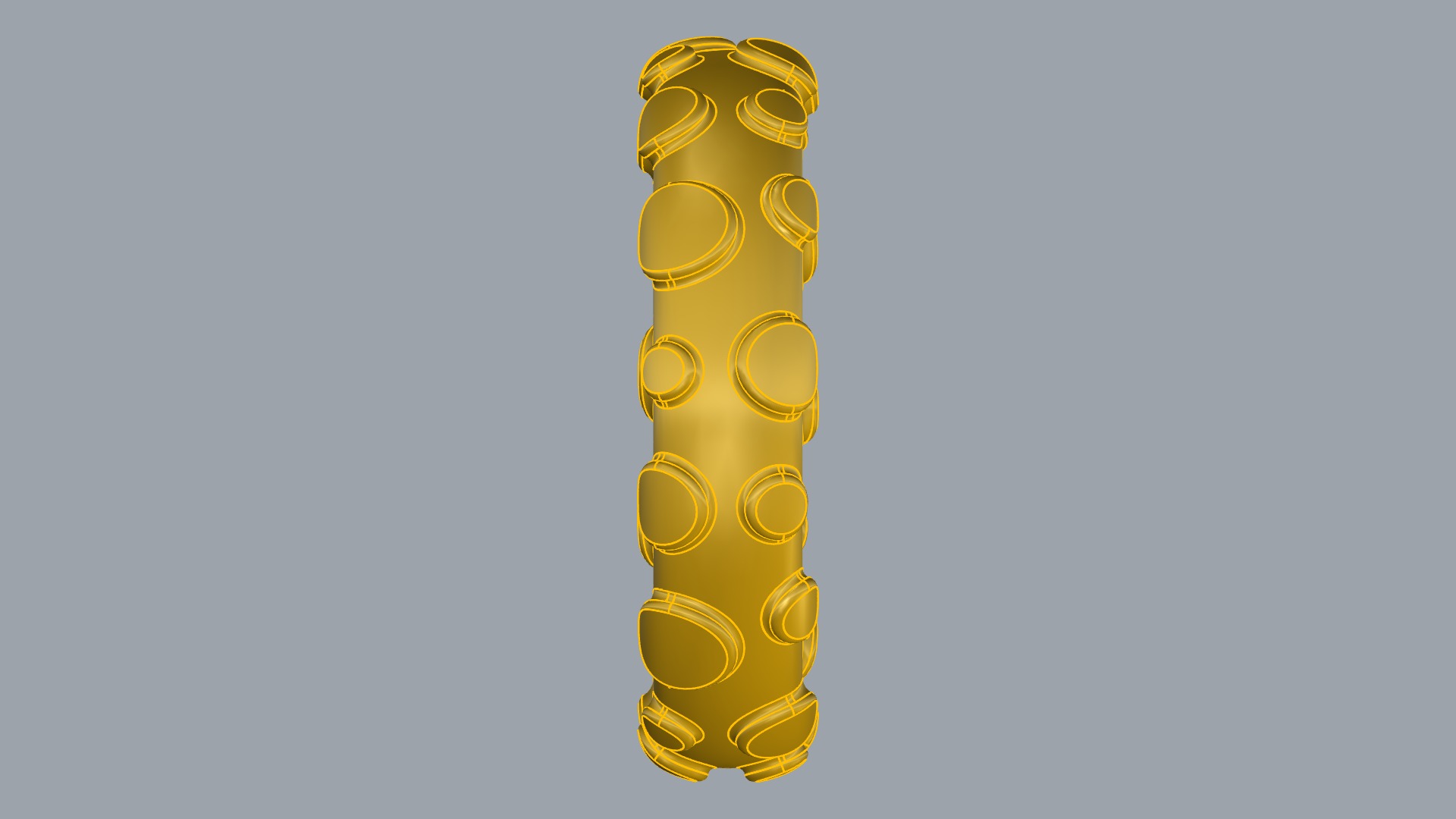 Modern Textured Ring JDBCo 3D print model_11
