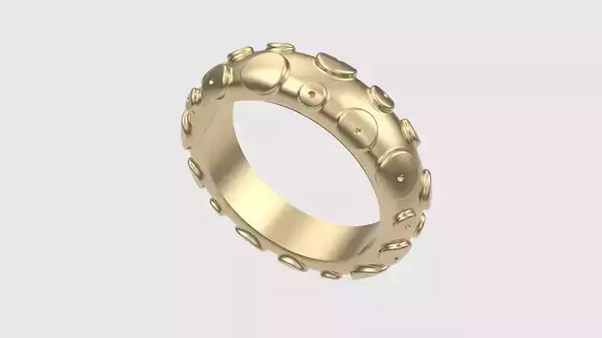 Geometric Bubble Eternity Ring JDBCo