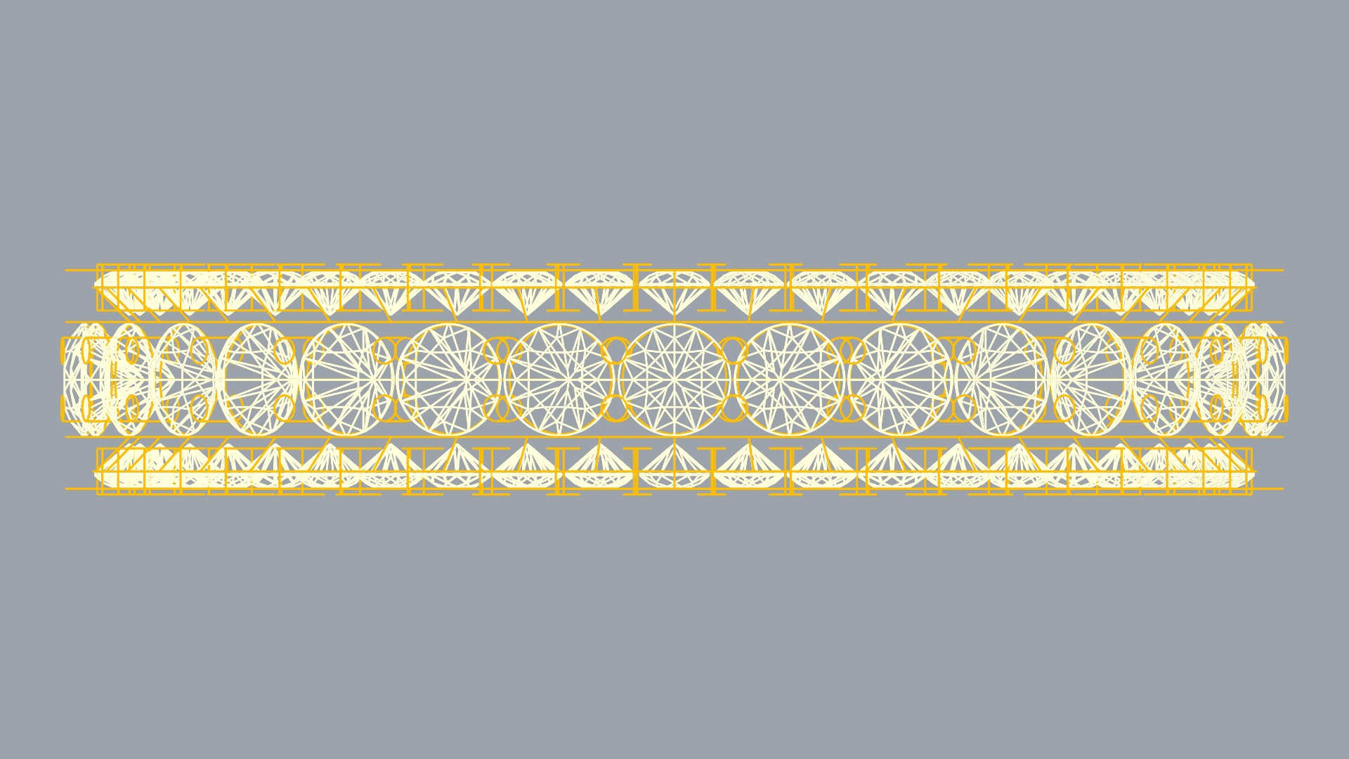 Dazzling Triple Row Eternity Band JDBCo 3D print model_14