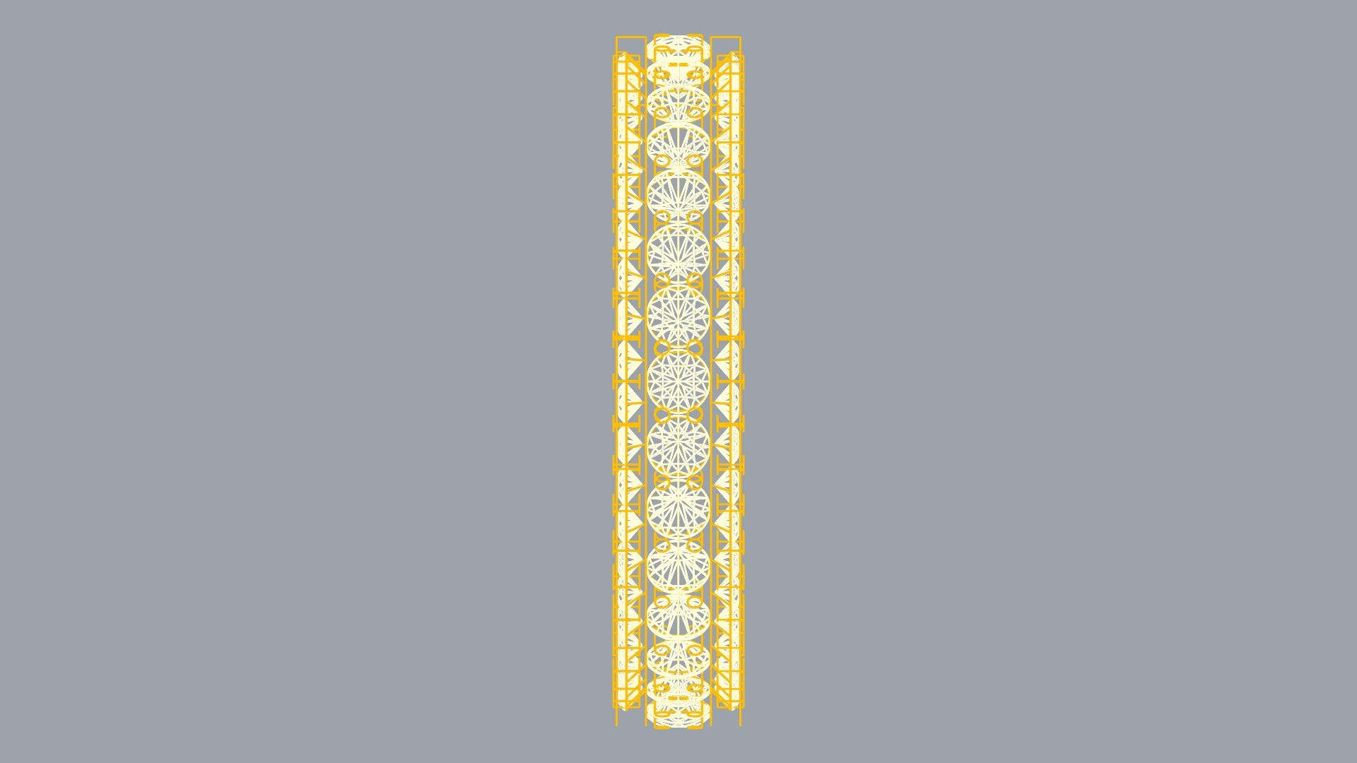 Dazzling Triple Row Eternity Band JDBCo 3D print model_12